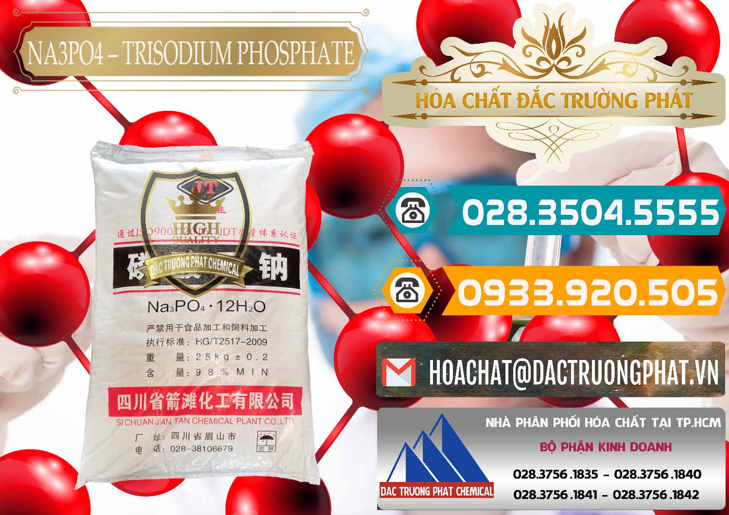 Chuyên kinh doanh & bán Na3PO4 – Trisodium Phosphate Trung Quốc China JT - 0102 - Nơi phân phối _ nhập khẩu hóa chất tại TP.HCM - congtyhoachat.vn
