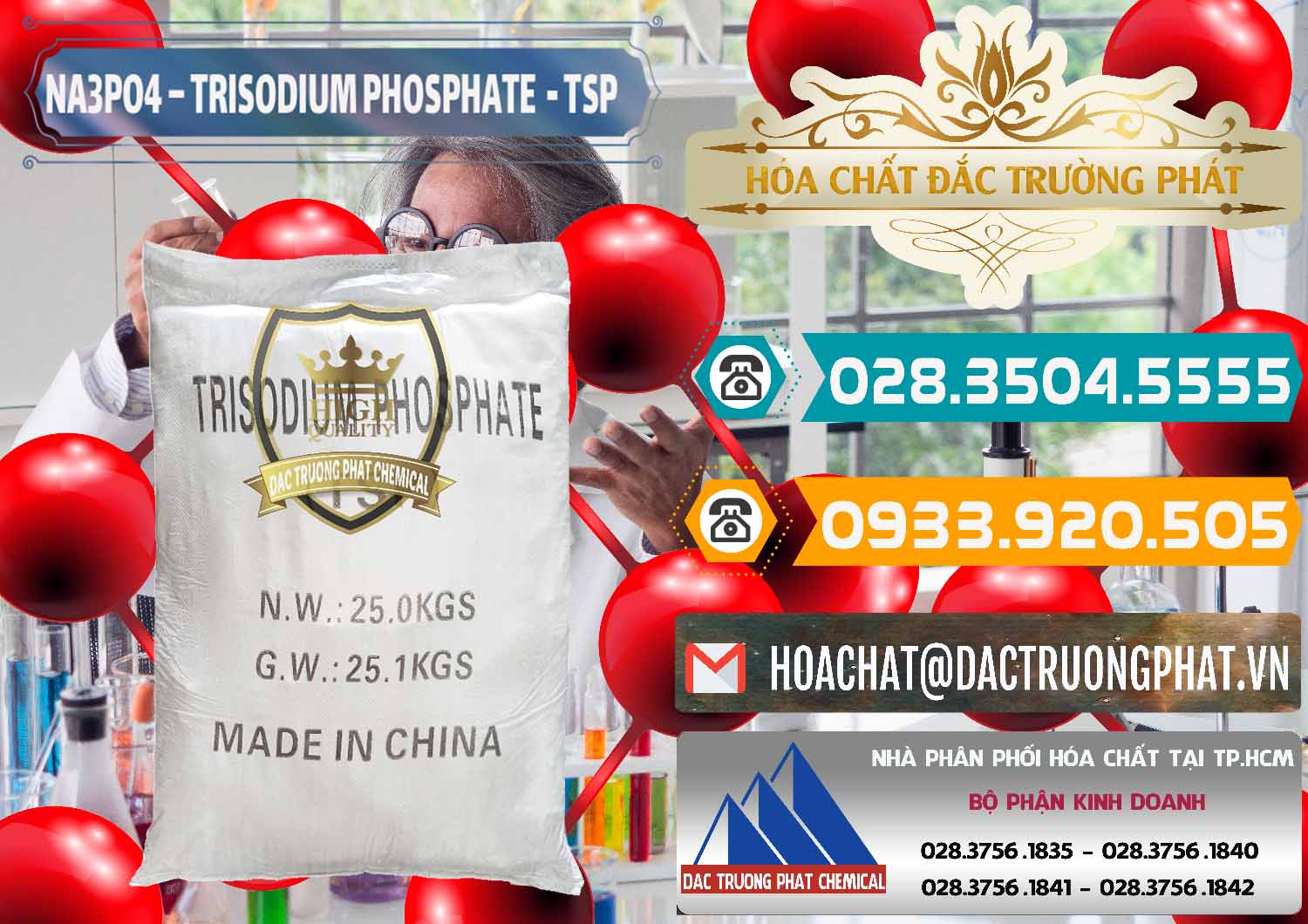 Công ty nhập khẩu và bán Na3PO4 – Trisodium Phosphate Trung Quốc China TSP - 0103 - Công ty phân phối _ cung cấp hóa chất tại TP.HCM - congtyhoachat.vn