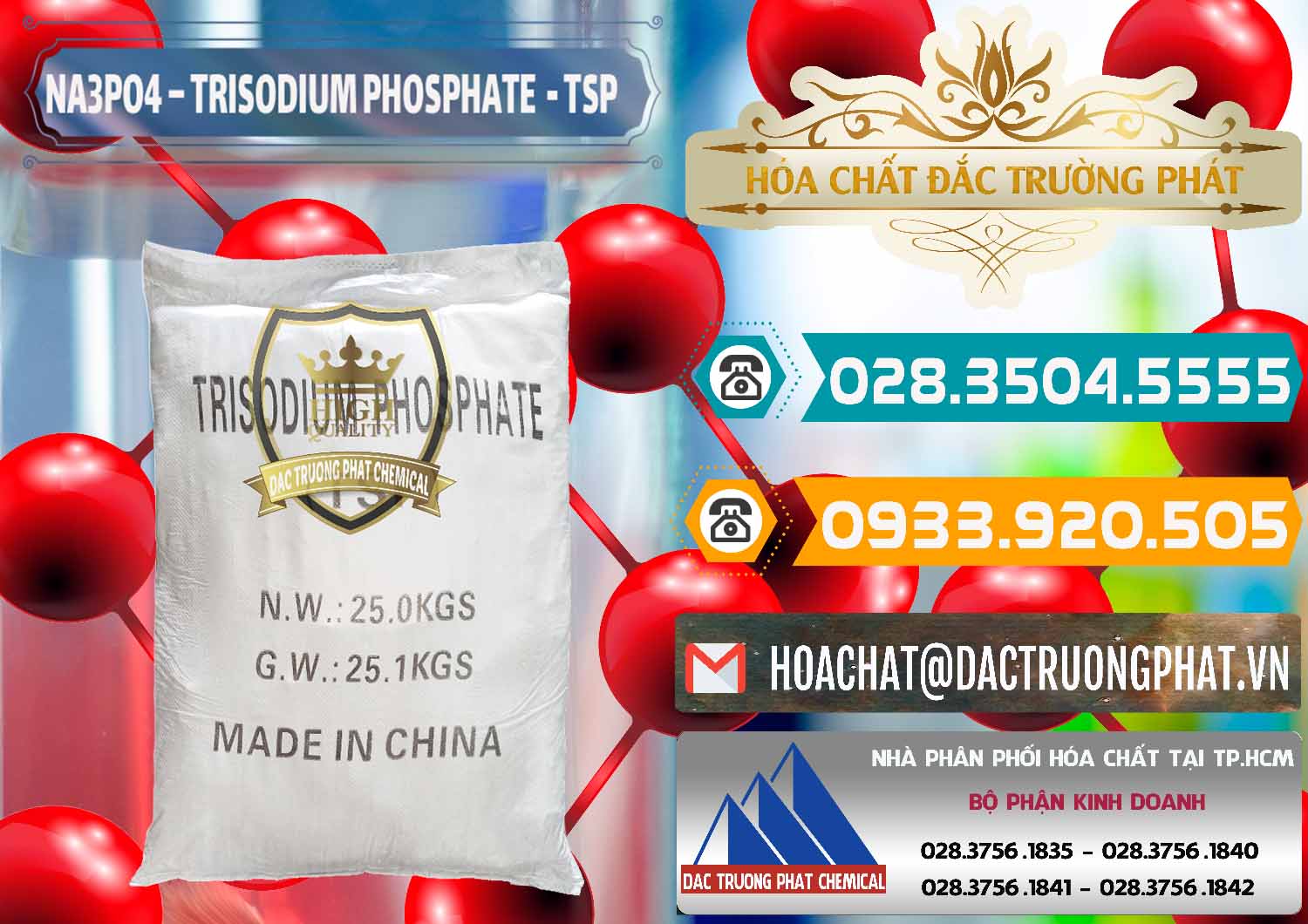 Đơn vị cung cấp ( bán ) Na3PO4 – Trisodium Phosphate Trung Quốc China TSP - 0103 - Công ty phân phối ( cung ứng ) hóa chất tại TP.HCM - congtyhoachat.vn