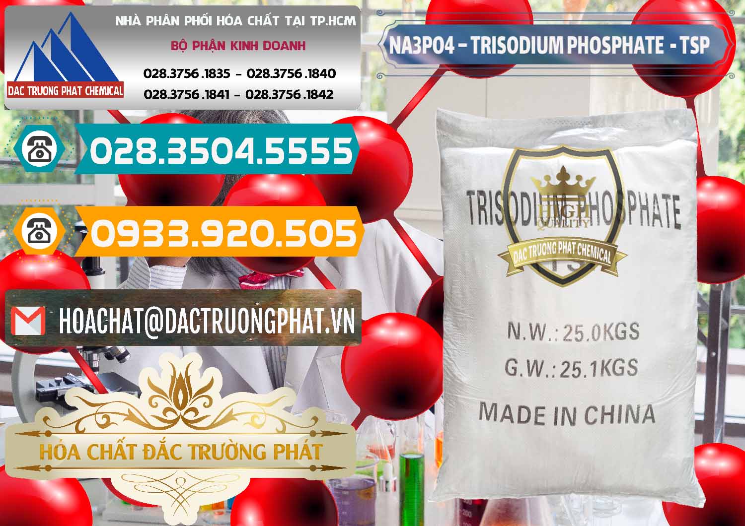Công ty kinh doanh và bán Na3PO4 – Trisodium Phosphate Trung Quốc China TSP - 0103 - Chuyên cung cấp - bán hóa chất tại TP.HCM - congtyhoachat.vn