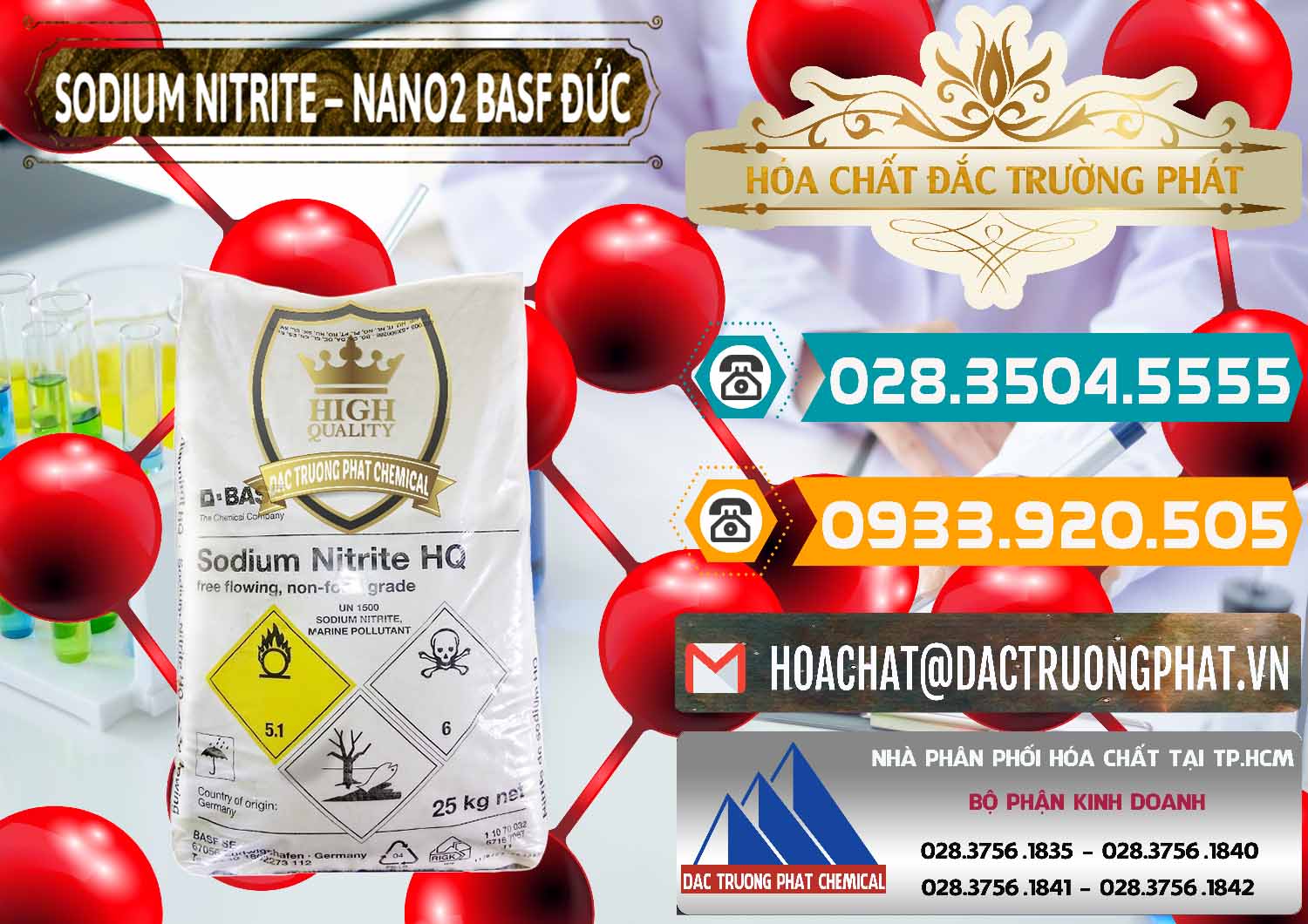Nơi kinh doanh và bán Sodium Nitrite - NANO2 Đức BASF Germany - 0148 - Nơi phân phối & bán hóa chất tại TP.HCM - congtyhoachat.vn