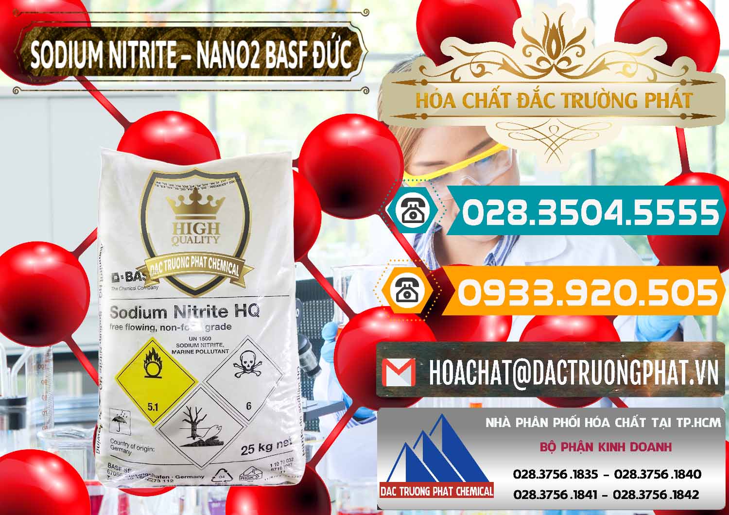 Nơi chuyên bán ( cung cấp ) Sodium Nitrite - NANO2 Đức BASF Germany - 0148 - Cty cung cấp & phân phối hóa chất tại TP.HCM - congtyhoachat.vn