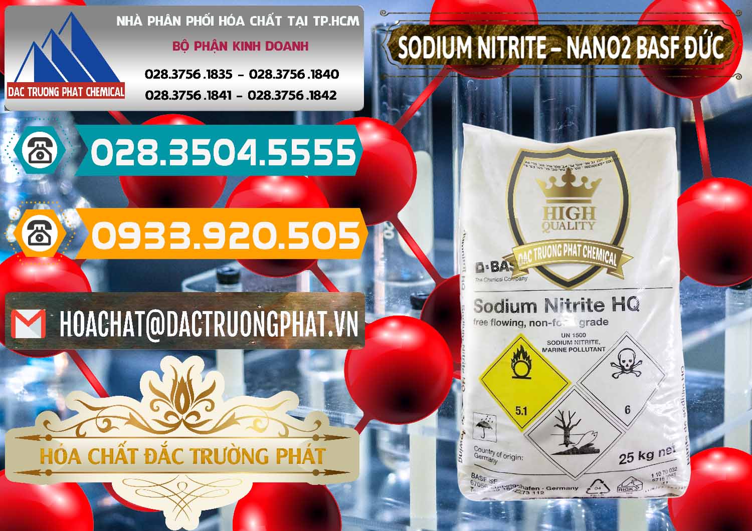 Bán & cung ứng Sodium Nitrite - NANO2 Đức BASF Germany - 0148 - Đơn vị phân phối - cung cấp hóa chất tại TP.HCM - congtyhoachat.vn