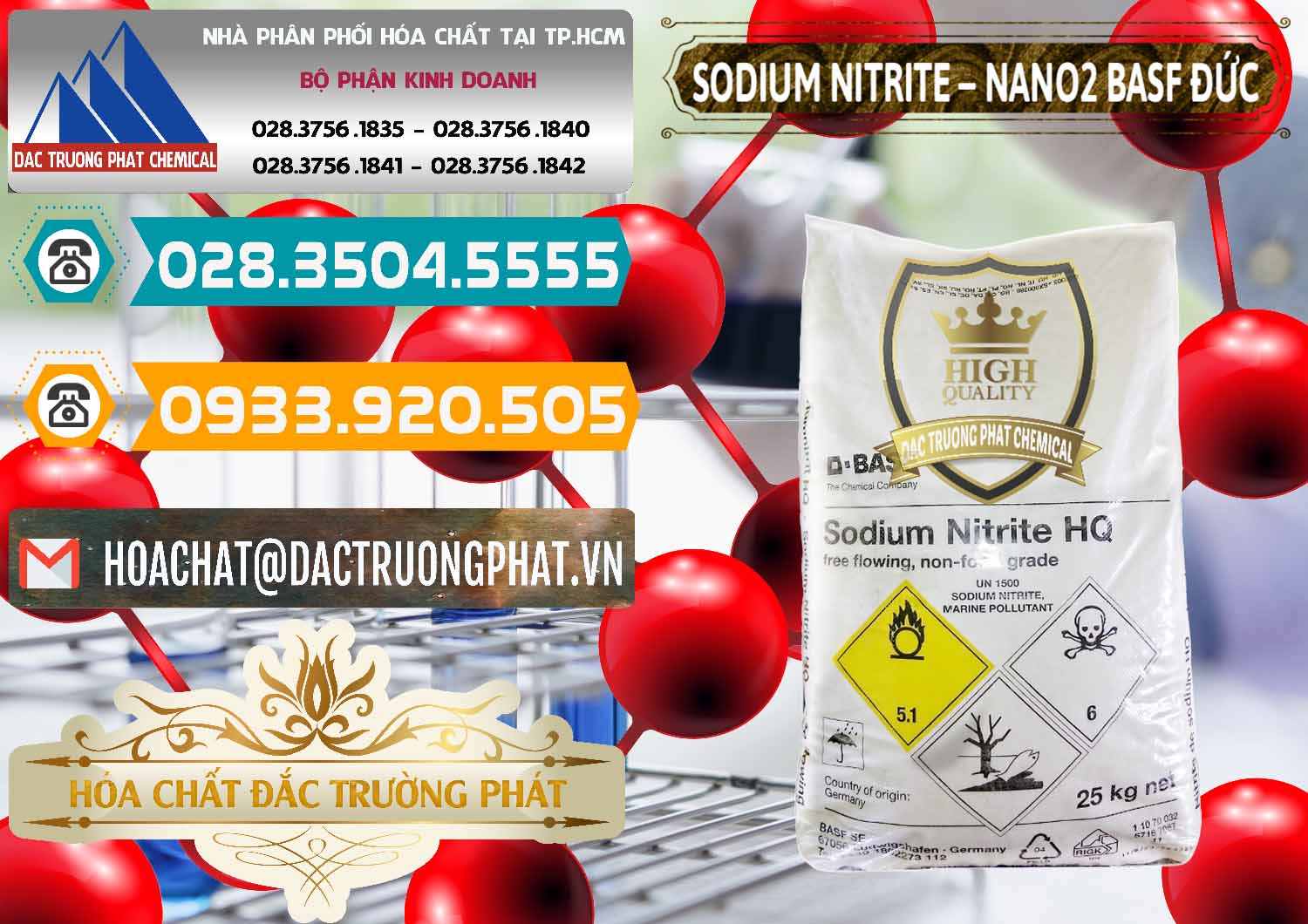 Bán _ cung cấp Sodium Nitrite - NANO2 Đức BASF Germany - 0148 - Nơi chuyên nhập khẩu & cung cấp hóa chất tại TP.HCM - congtyhoachat.vn