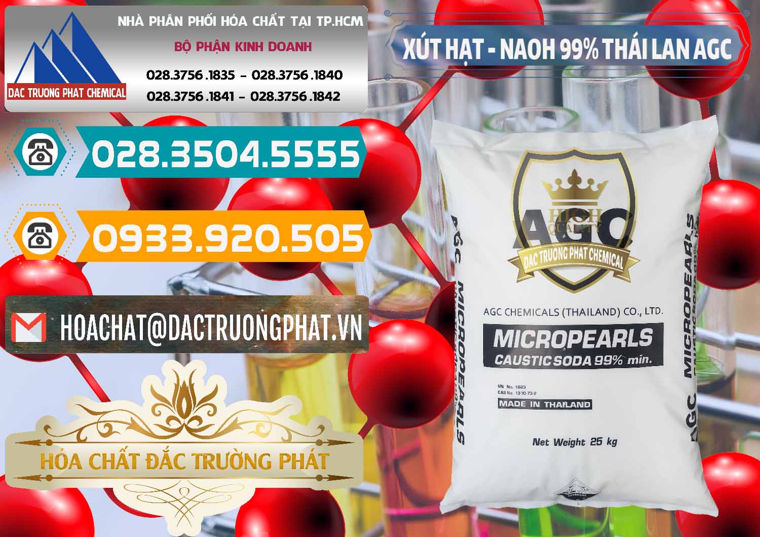 Cty cung ứng và bán Xút Hạt - NaOH Bột 99% AGC Thái Lan - 0168 - Công ty chuyên bán & phân phối hóa chất tại TP.HCM - congtyhoachat.vn