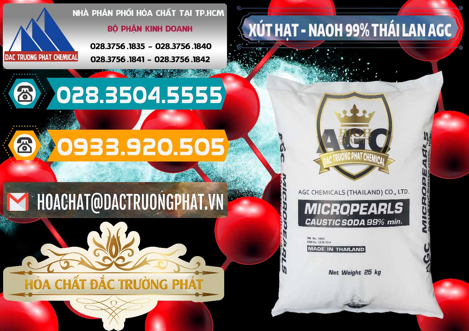 Nơi bán Xút Hạt - NaOH Bột 99% AGC Thái Lan - 0168 - Công ty cung cấp & nhập khẩu hóa chất tại TP.HCM - congtyhoachat.vn