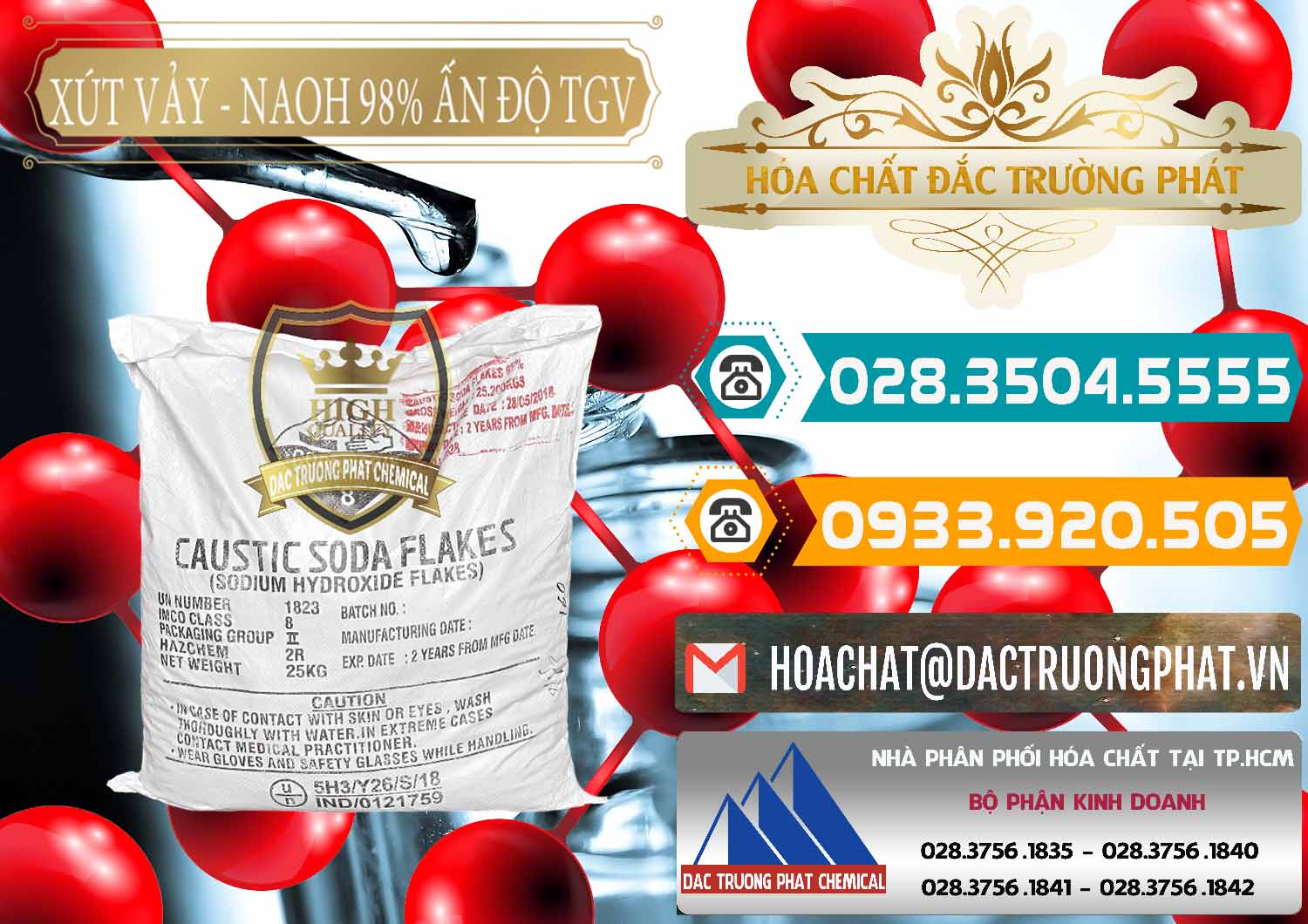 Công ty cung cấp - bán Tinh Thể NaOH Flakes | NaOH Vảy 98% TGV Ấn Độ India Công ty chuyên bán ( cung ứng ) Xút Vảy - NaOH Vảy 98% TGV Ấn Độ India - 0169 - Chuyên phân phối ( kinh doanh ) hóa chất tại TP.HCM - congtyhoachat.vn