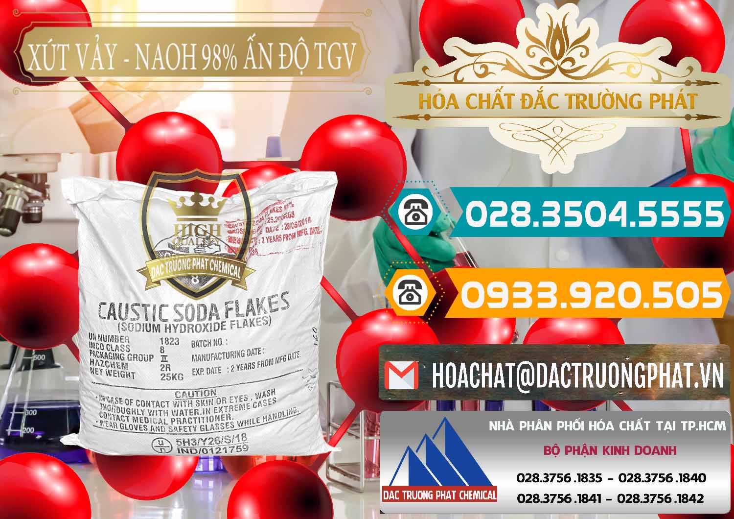 Cty cung cấp Œ bán hóa chất Natri Hidroxit Rắn Þ Caustic Soda Flakes 98% TGV Ấn Độ India Công ty bán _ phân phối Xút Vảy - NaOH Vảy 98% TGV Ấn Độ India - 0169 - Cty kinh doanh - phân phối hóa chất tại TP.HCM - congtyhoachat.vn