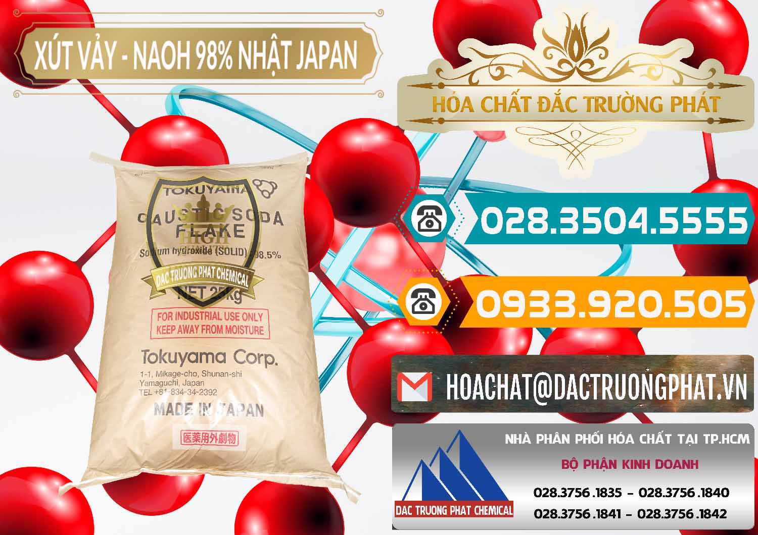 Chuyên nhập khẩu _ bán Xút Vảy - NaOH Vảy 98% Tokuyama Nhật Bản Japan - 0173 - Nơi cung cấp và nhập khẩu hóa chất tại TP.HCM - congtyhoachat.vn