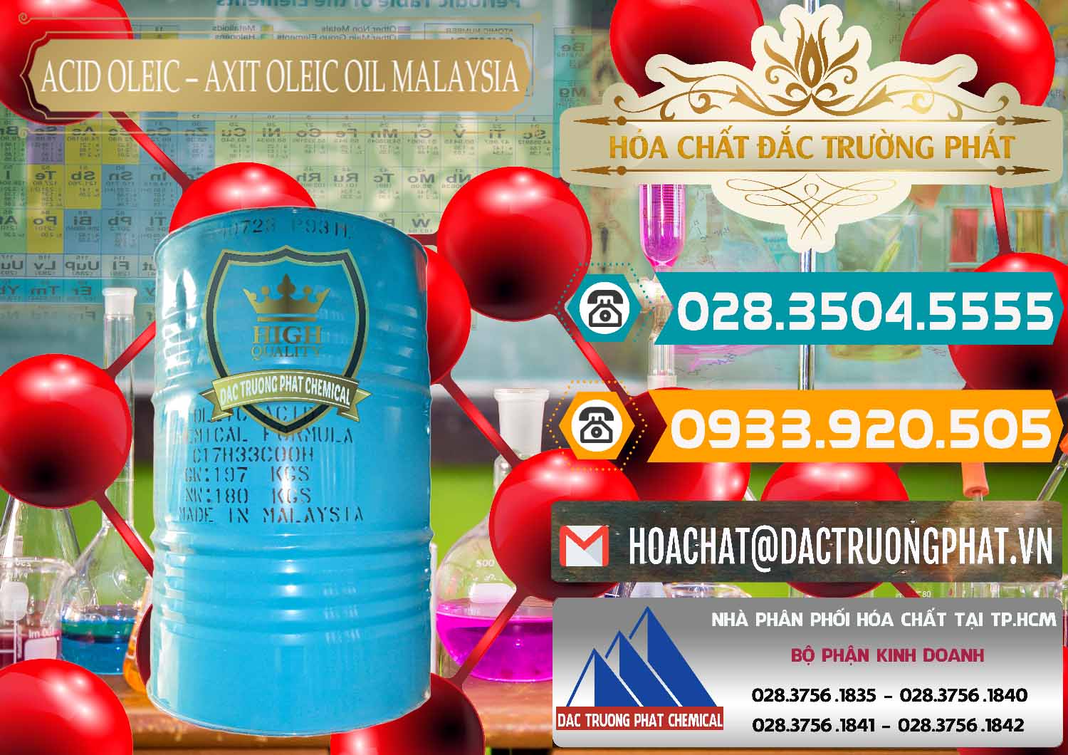 Đơn vị chuyên bán - cung cấp Acid Oleic – Axit Oleic Oil Malaysia - 0013 - Công ty phân phối _ cung cấp hóa chất tại TP.HCM - congtyhoachat.vn