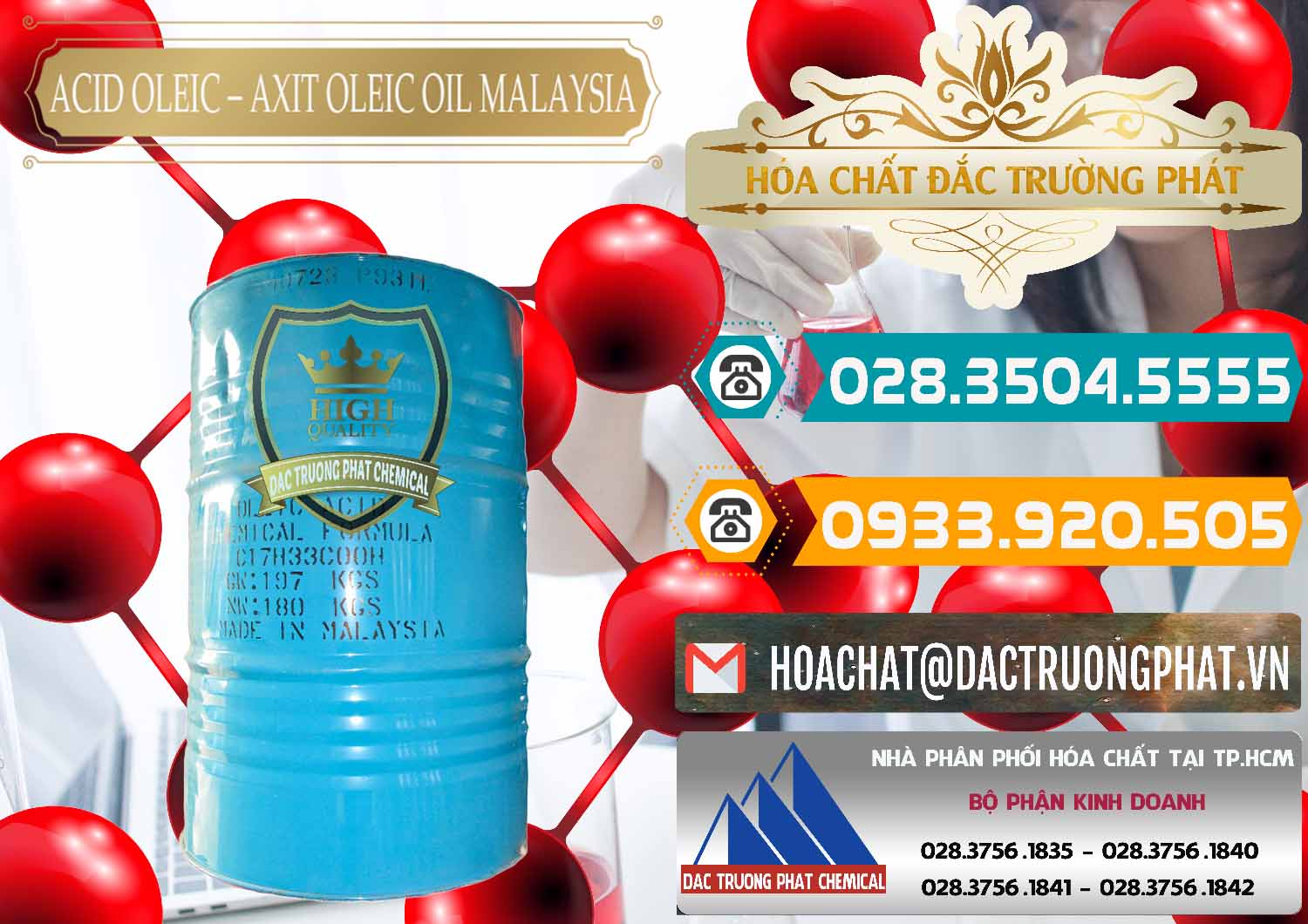 Nhà cung cấp & bán Acid Oleic – Axit Oleic Oil Malaysia - 0013 - Công ty chuyên nhập khẩu - phân phối hóa chất tại TP.HCM - congtyhoachat.vn