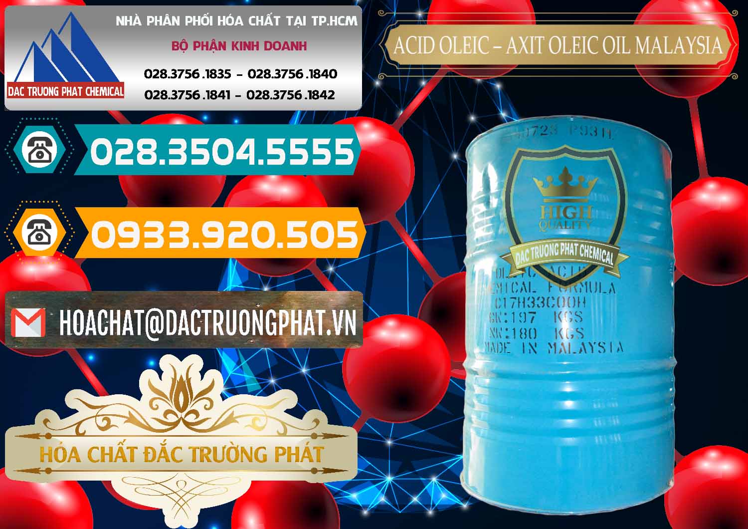 Nơi bán - cung ứng Acid Oleic – Axit Oleic Oil Malaysia - 0013 - Nhà cung cấp ( nhập khẩu ) hóa chất tại TP.HCM - congtyhoachat.vn