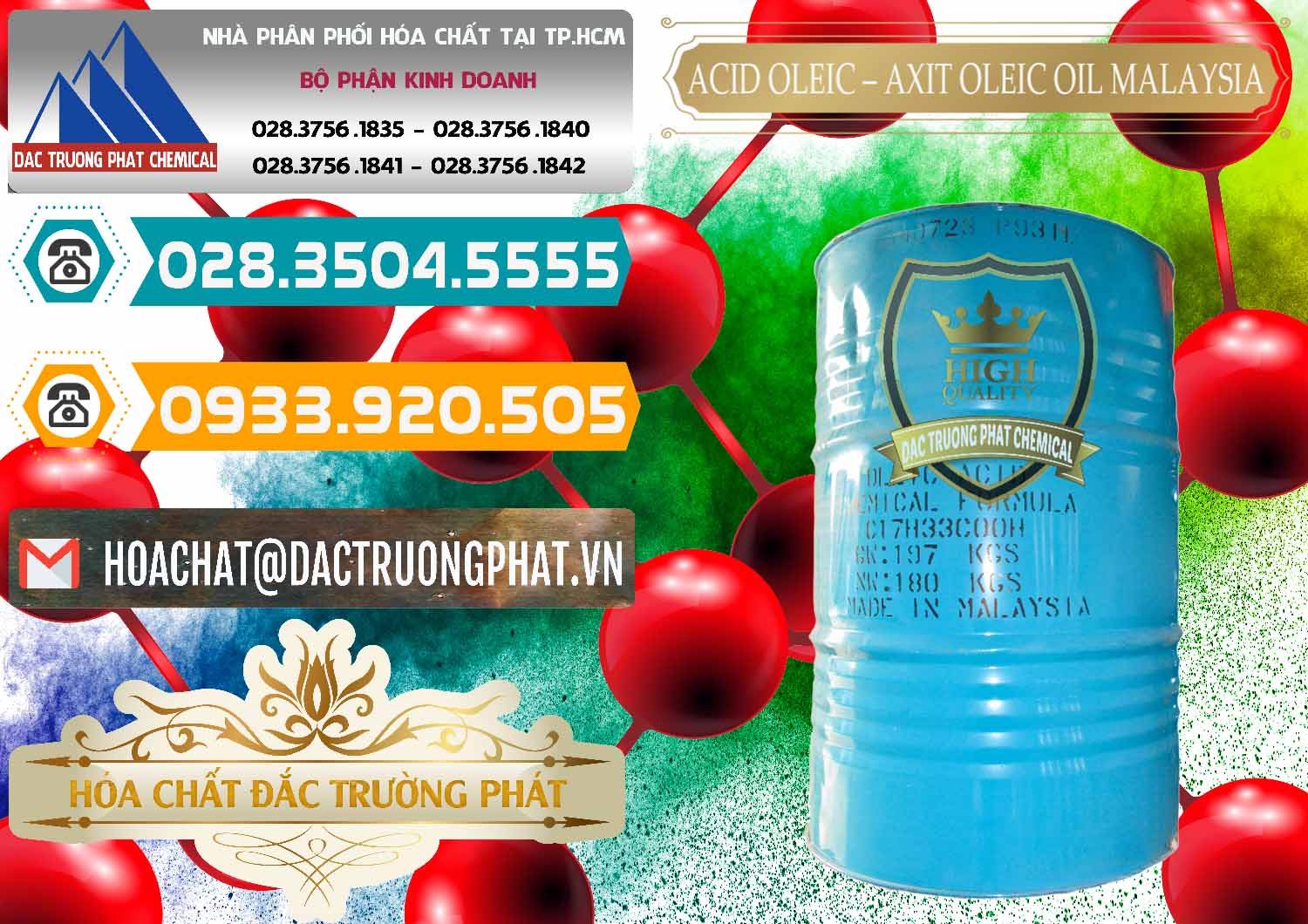 Công ty bán & cung cấp Acid Oleic – Axit Oleic Oil Malaysia - 0013 - Công ty kinh doanh ( cung cấp ) hóa chất tại TP.HCM - congtyhoachat.vn