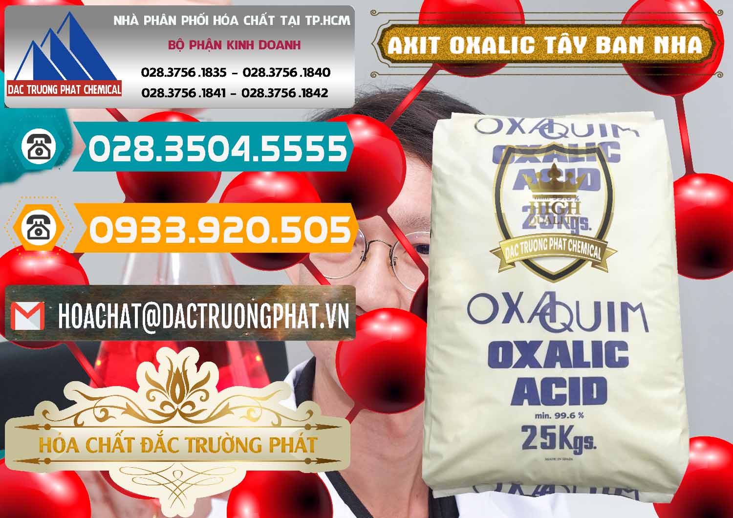 Công ty chuyên cung ứng và bán Acid Oxalic – Axit Oxalic 99.6% Tây Ban Nha Spain - 0269 - Nơi chuyên nhập khẩu ( cung cấp ) hóa chất tại TP.HCM - congtyhoachat.vn