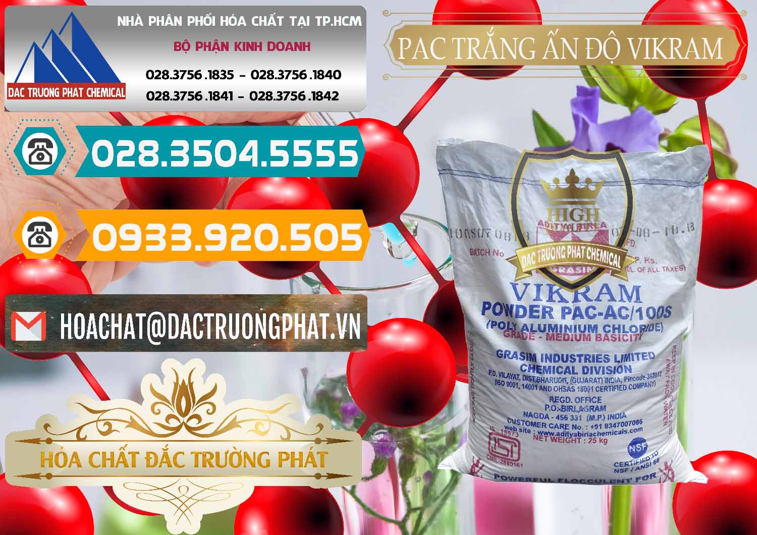 Cung ứng › bán Chất Trợ Lắng PAC # Polyaluminium Chloride Trắng Vikram White Ấn Độ India tại Đồng Tháp Nhà cung cấp - bán PAC - Polyaluminium Chloride Ấn Độ India Vikram - 0120 - Cty bán - cung cấp hóa chất tại TP.HCM - congtyhoachat.vn