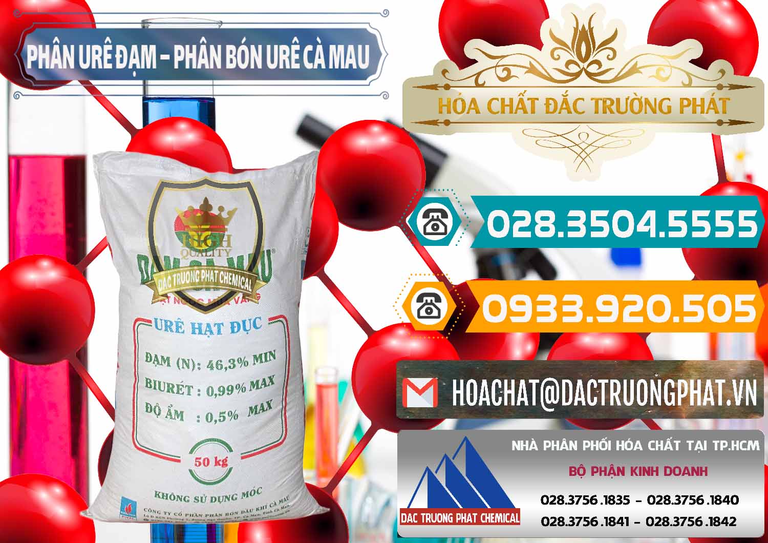 Nơi bán - phân phối Phân Urê Đạm – Phân Bón Urê Cà Mau Việt Nam - 0192 - Phân phối - cung cấp hóa chất tại TP.HCM - congtyhoachat.vn