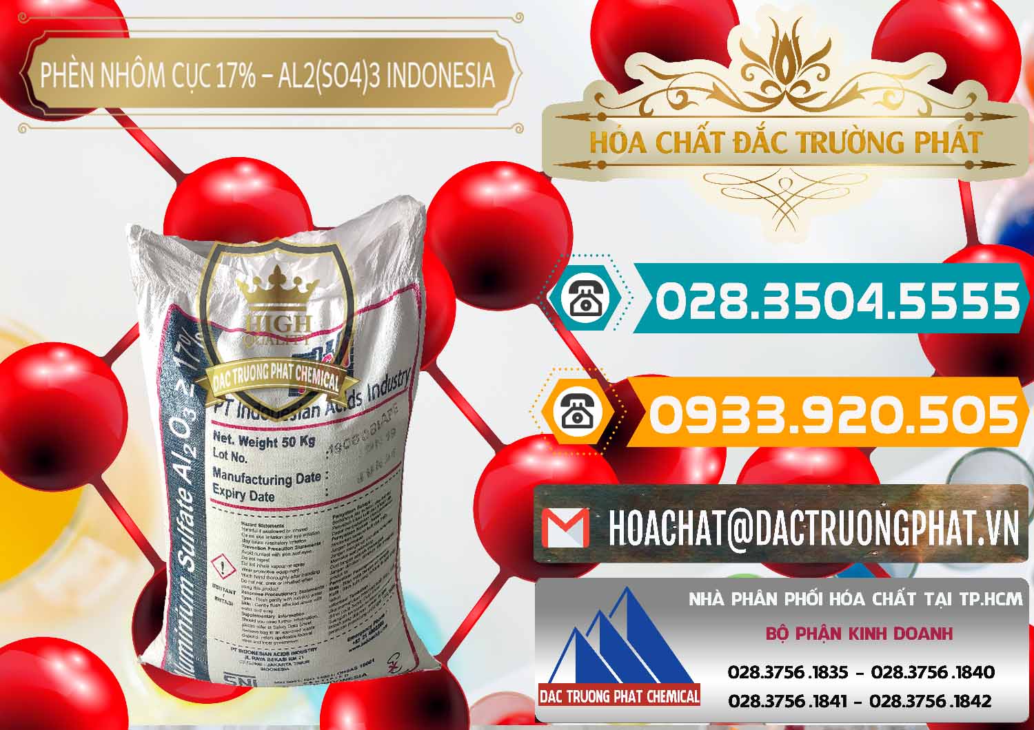 Công ty chuyên kinh doanh & bán Phèn Nhôm Cục - Al2(SO4)3 17% bao 50kg Indonesia - 0113 - Cty chuyên phân phối ( bán ) hóa chất tại TP.HCM - congtyhoachat.vn