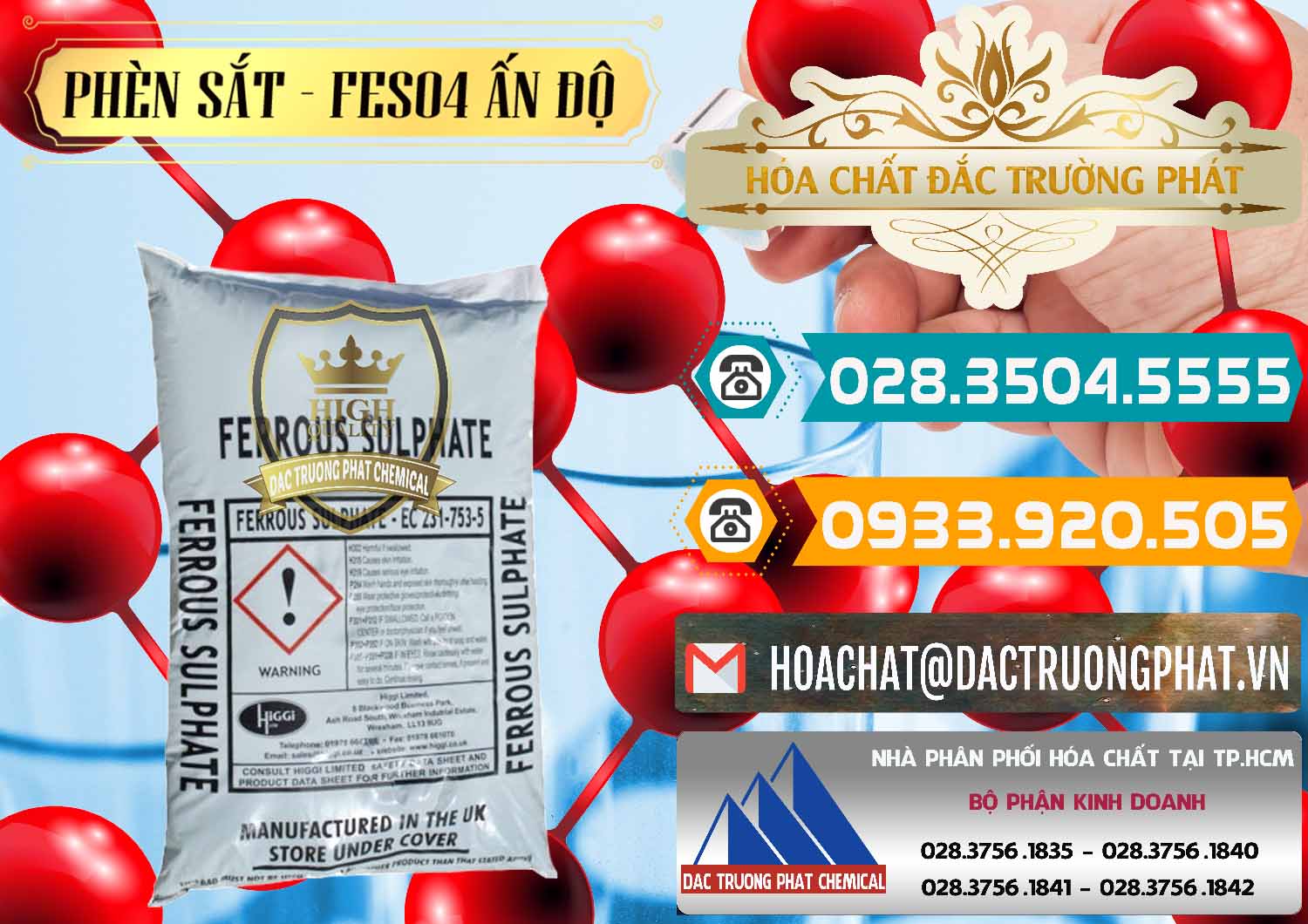 Nơi bán & phân phối Phèn Sắt - FeSO4.7H2O Ấn Độ India - 0354 - Nơi chuyên phân phối & bán hóa chất tại TP.HCM - congtyhoachat.vn