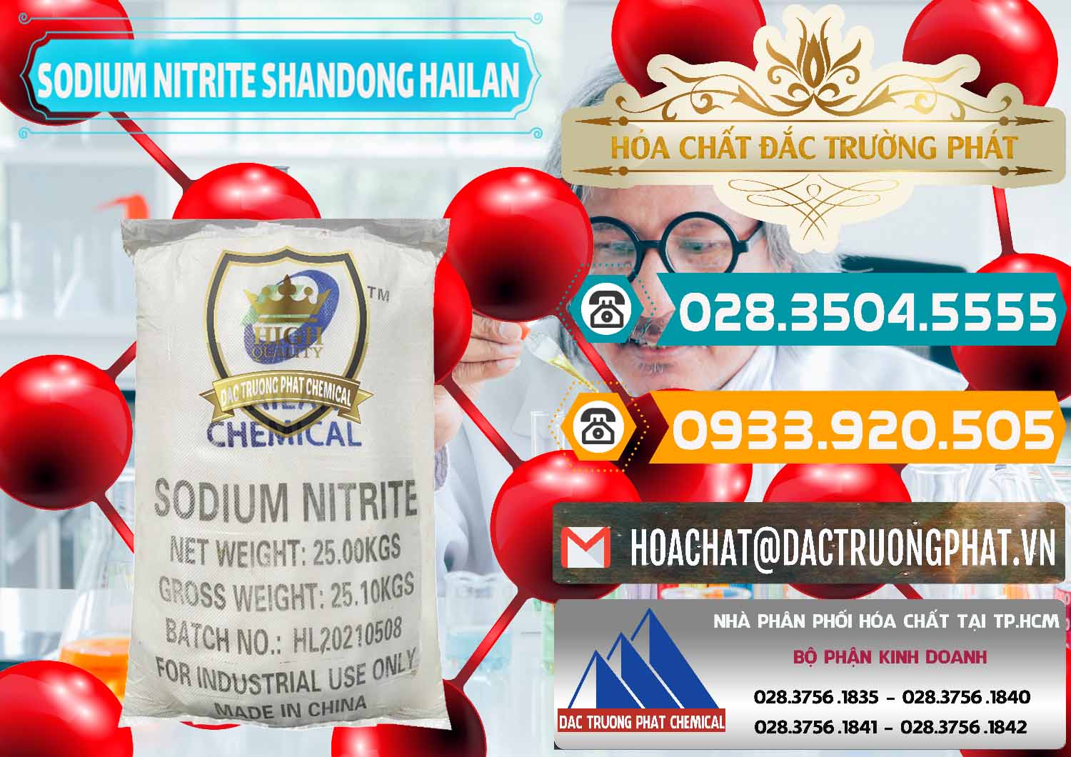 Công ty bán và phân phối Sodium Nitrite - NANO2 99.3% Shandong Hailan Trung Quốc China - 0284 - Nơi cung cấp & bán hóa chất tại TP.HCM - congtyhoachat.vn