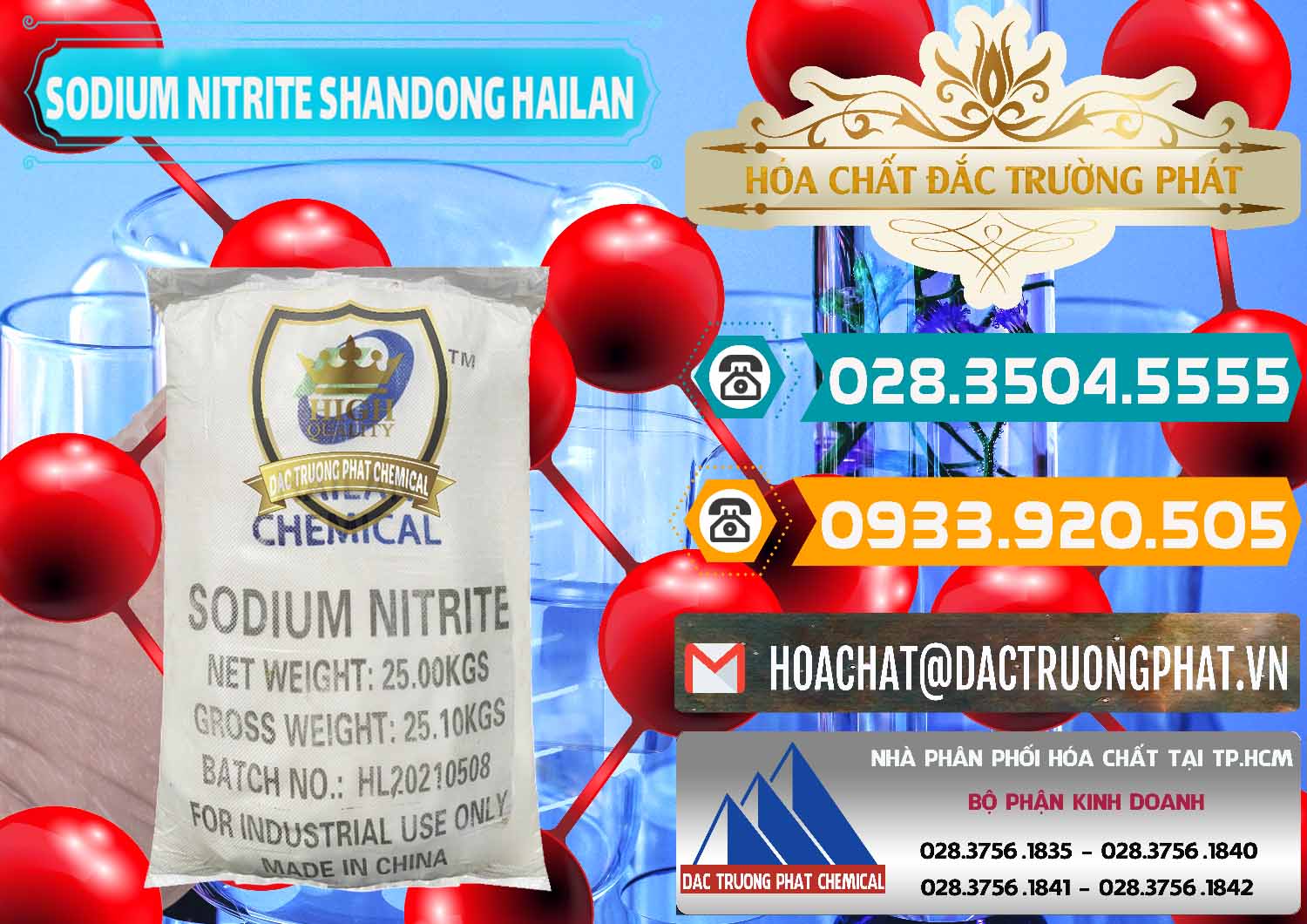 Nơi cung cấp ( bán ) Sodium Nitrite - NANO2 99.3% Shandong Hailan Trung Quốc China - 0284 - Nhà cung cấp & bán hóa chất tại TP.HCM - congtyhoachat.vn