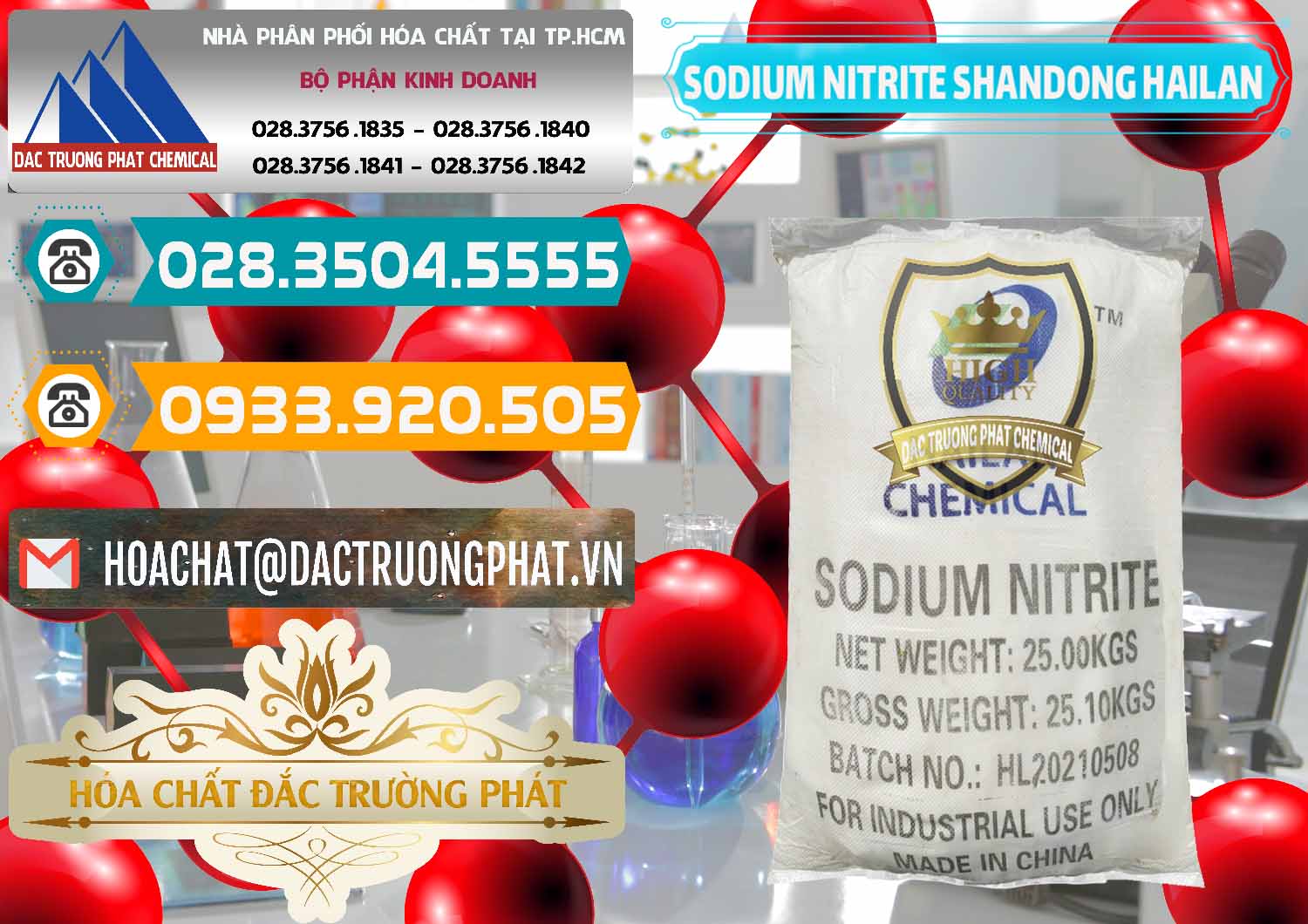 Nơi cung ứng ( bán ) Sodium Nitrite - NANO2 99.3% Shandong Hailan Trung Quốc China - 0284 - Công ty phân phối _ cung cấp hóa chất tại TP.HCM - congtyhoachat.vn