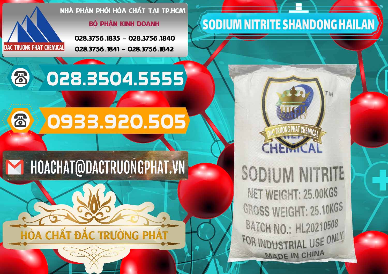 Công ty phân phối - bán Sodium Nitrite - NANO2 99.3% Shandong Hailan Trung Quốc China - 0284 - Nơi chuyên phân phối ( nhập khẩu ) hóa chất tại TP.HCM - congtyhoachat.vn