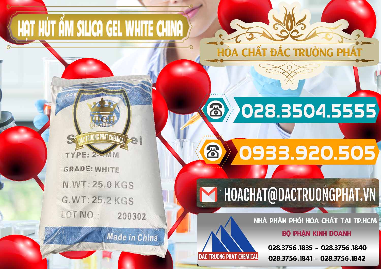 Cty chuyên kinh doanh ( bán ) Hạt Hút Ẩm Silica Gel White Trung Quốc China - 0297 - Nhà phân phối ( cung cấp ) hóa chất tại TP.HCM - congtyhoachat.vn