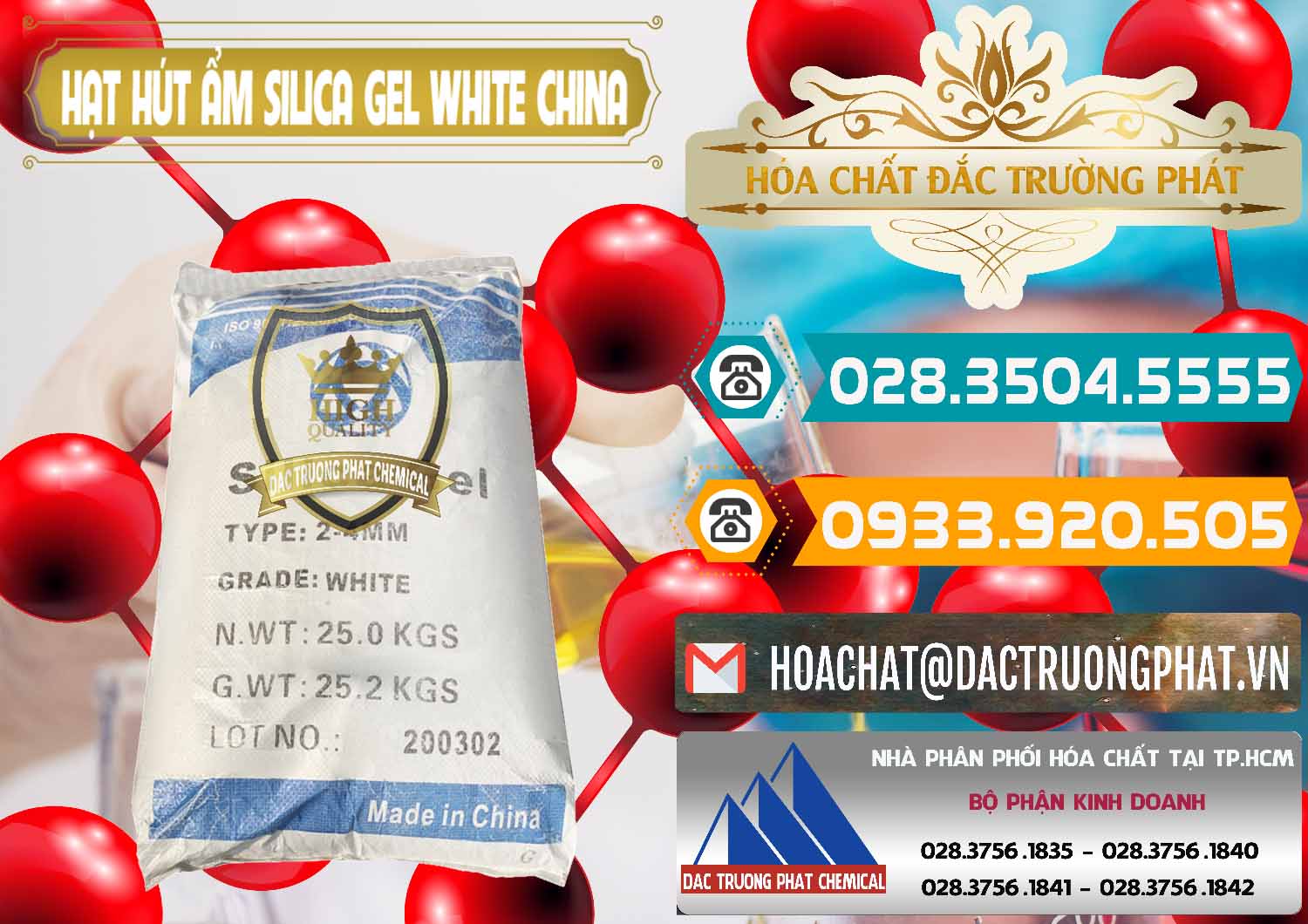 Nơi chuyên nhập khẩu _ bán Hạt Hút Ẩm Silica Gel White Trung Quốc China - 0297 - Nhà phân phối - bán hóa chất tại TP.HCM - congtyhoachat.vn