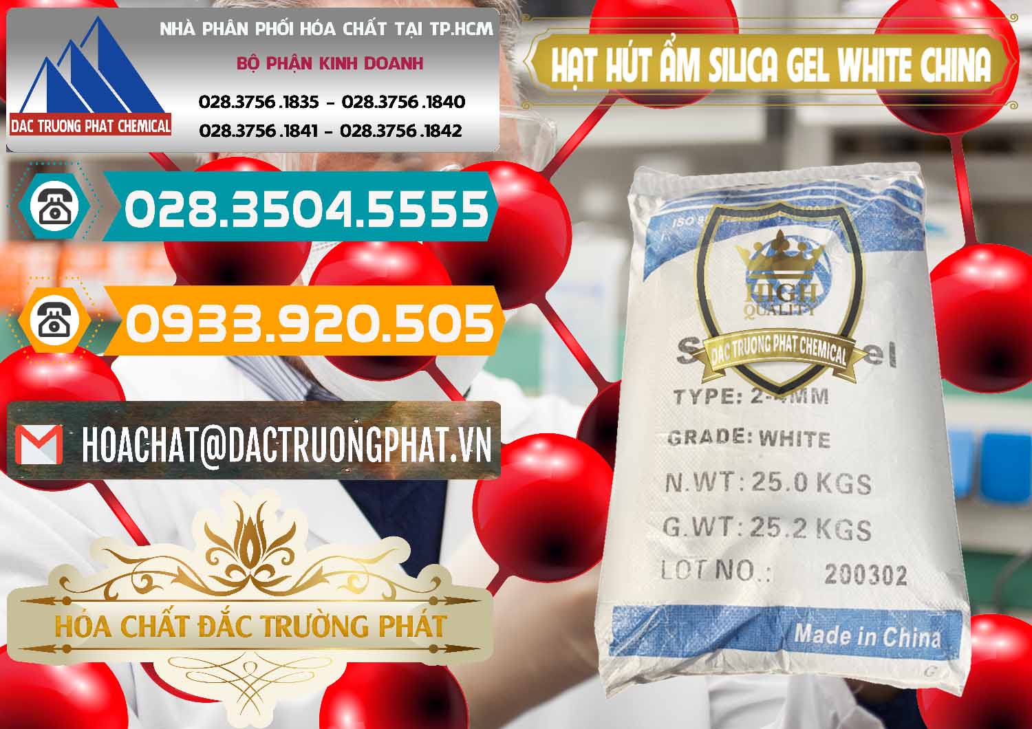 Công ty chuyên nhập khẩu & bán Hạt Hút Ẩm Silica Gel White Trung Quốc China - 0297 - Cty cung cấp và kinh doanh hóa chất tại TP.HCM - congtyhoachat.vn