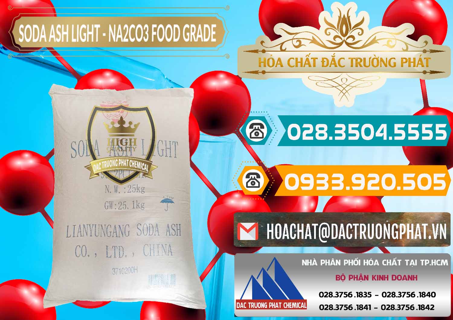 Chuyên cung cấp và bán Soda Ash Light – NA2CO3 Food Grade Trung Quốc China - 0127 - Nơi chuyên phân phối - bán hóa chất tại TP.HCM - congtyhoachat.vn