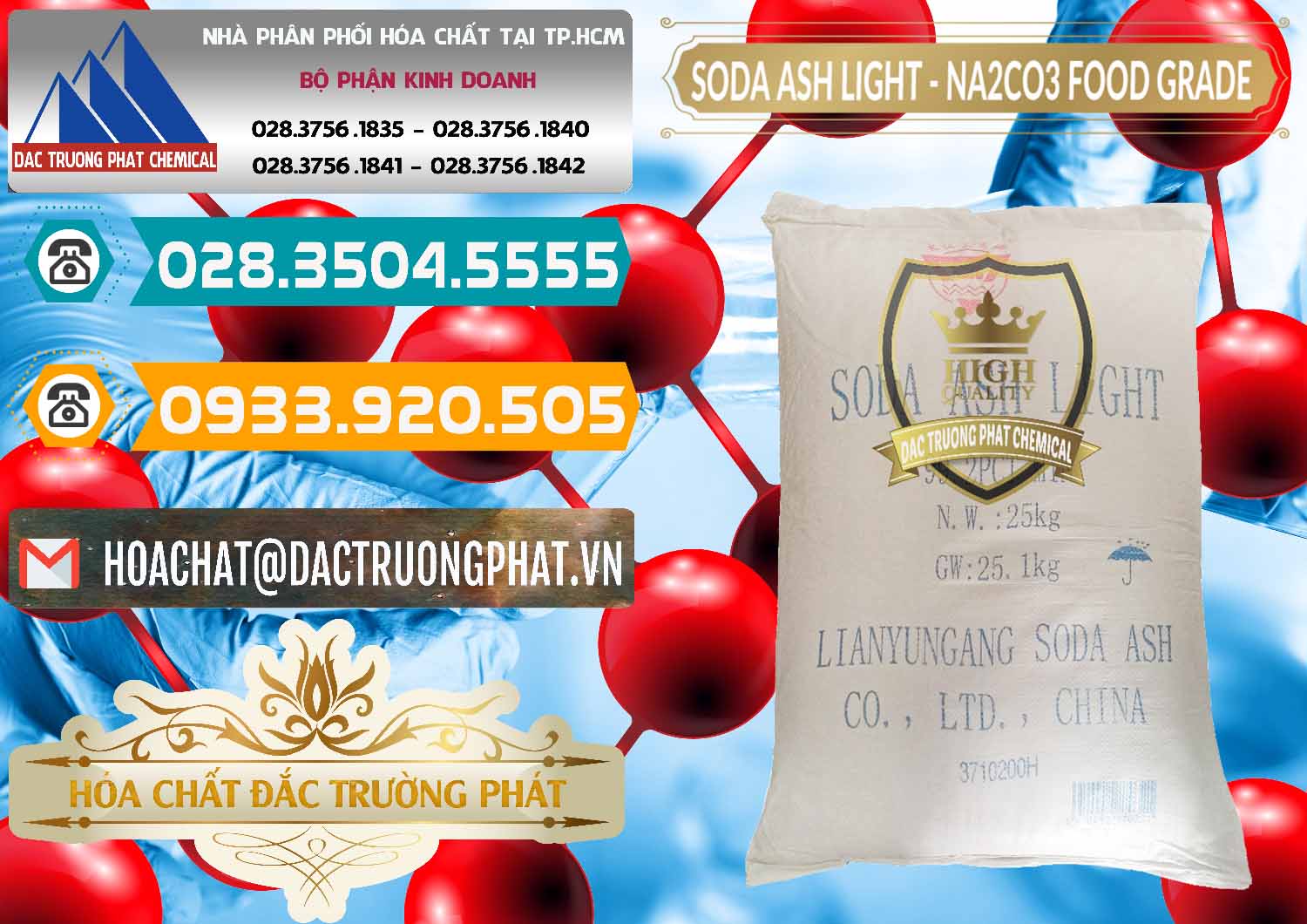 Đơn vị nhập khẩu ( bán ) Soda Ash Light – NA2CO3 Food Grade Trung Quốc China - 0127 - Công ty bán ( phân phối ) hóa chất tại TP.HCM - congtyhoachat.vn