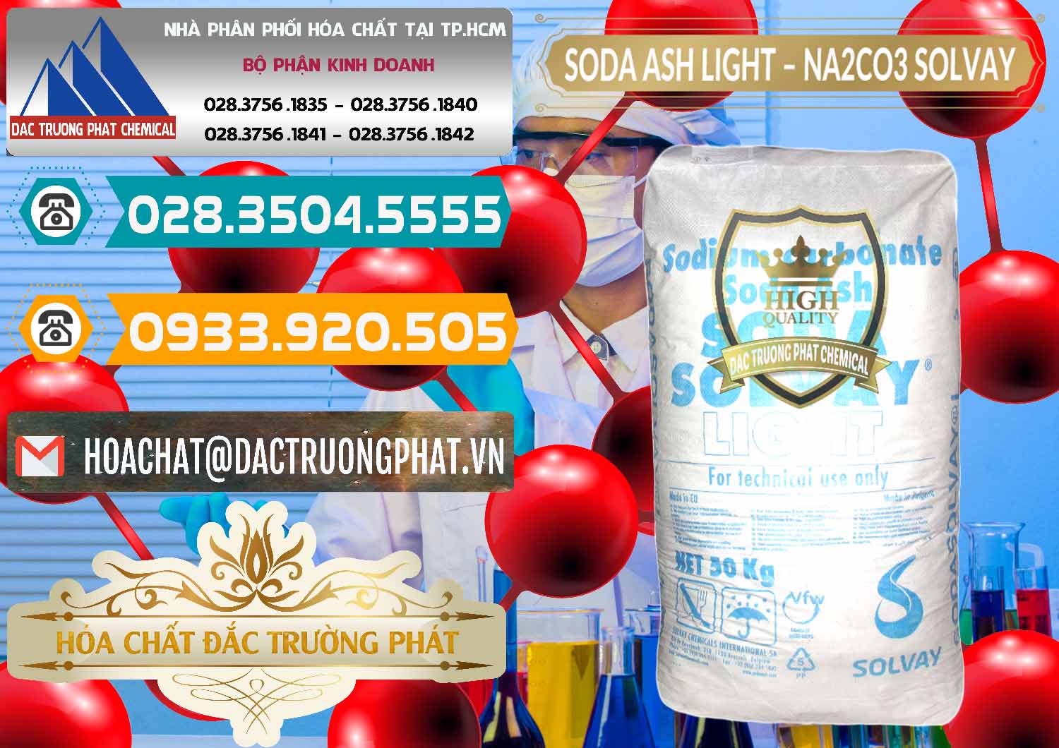 Cung ứng & bán Soda Ash Light - NA2CO3 Solvay Bulgaria - 0126 - Cty chuyên phân phối ( kinh doanh ) hóa chất tại TP.HCM - congtyhoachat.vn