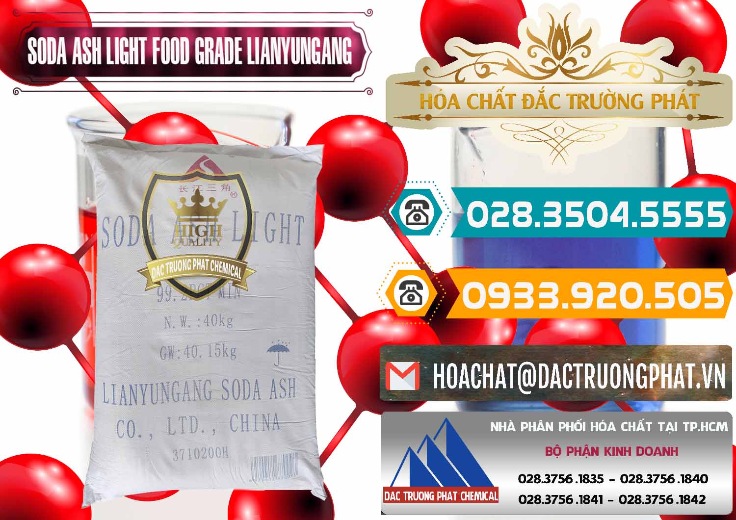 Nơi chuyên cung ứng & bán Soda Ash Light - NA2CO3 Food Grade Lianyungang Trung Quốc - 0222 - Cty bán ( phân phối ) hóa chất tại TP.HCM - congtyhoachat.vn