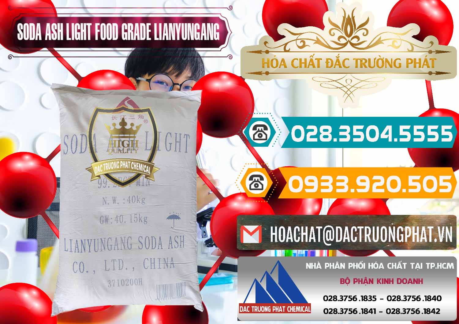 Nhà phân phối ( bán ) Soda Ash Light - NA2CO3 Food Grade Lianyungang Trung Quốc - 0222 - Cty phân phối ( bán ) hóa chất tại TP.HCM - congtyhoachat.vn