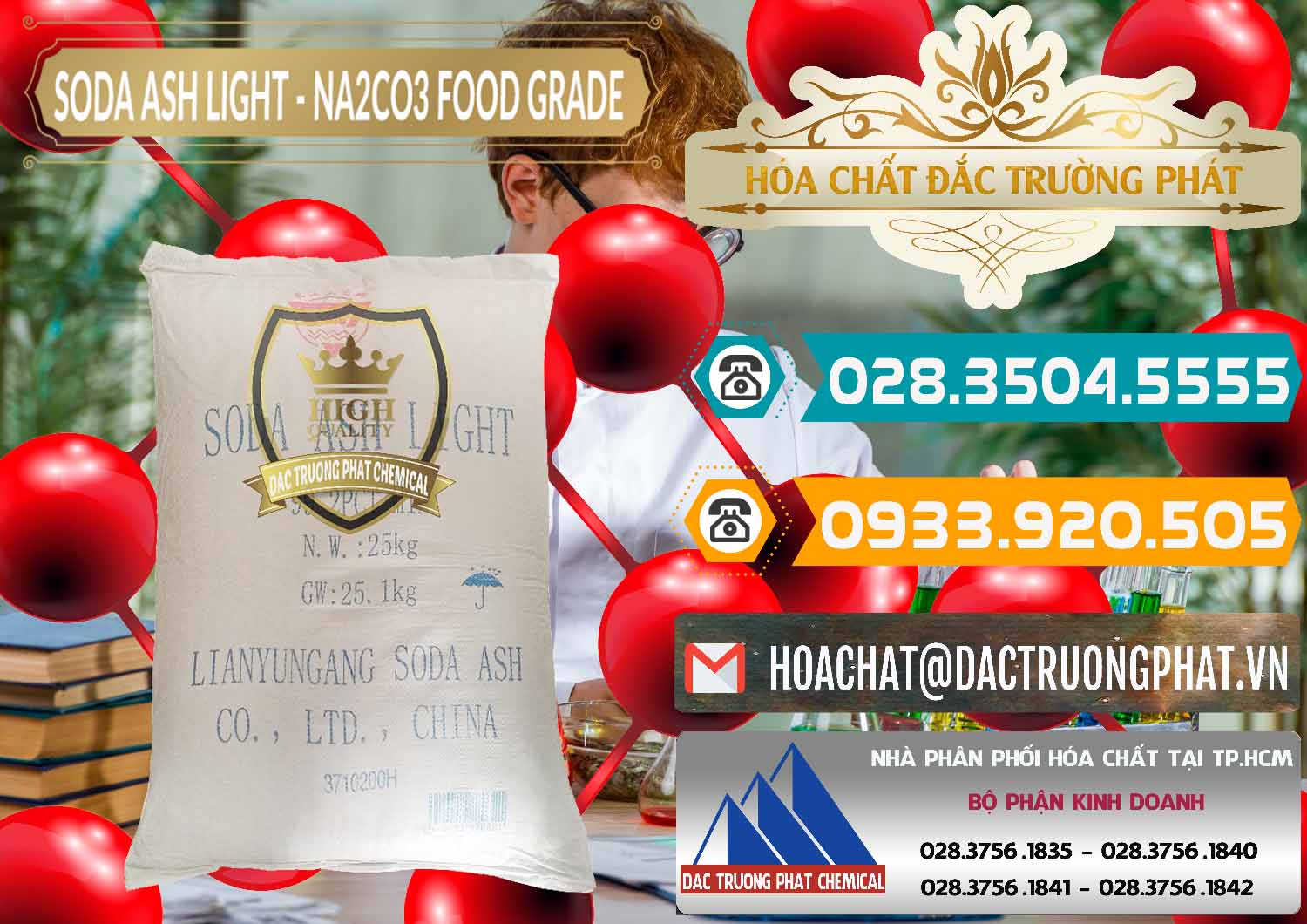 Soda Ash Light – NA2CO3 Food Grade Trung Quốc China Đơn vị chuyên phân phối - bán Soda Ash Light – NA2CO3 Food Grade Trung Quốc China - 0127 - Cty chuyên phân phối - bán hóa chất tại TP.HCM - congtyhoachat.vn