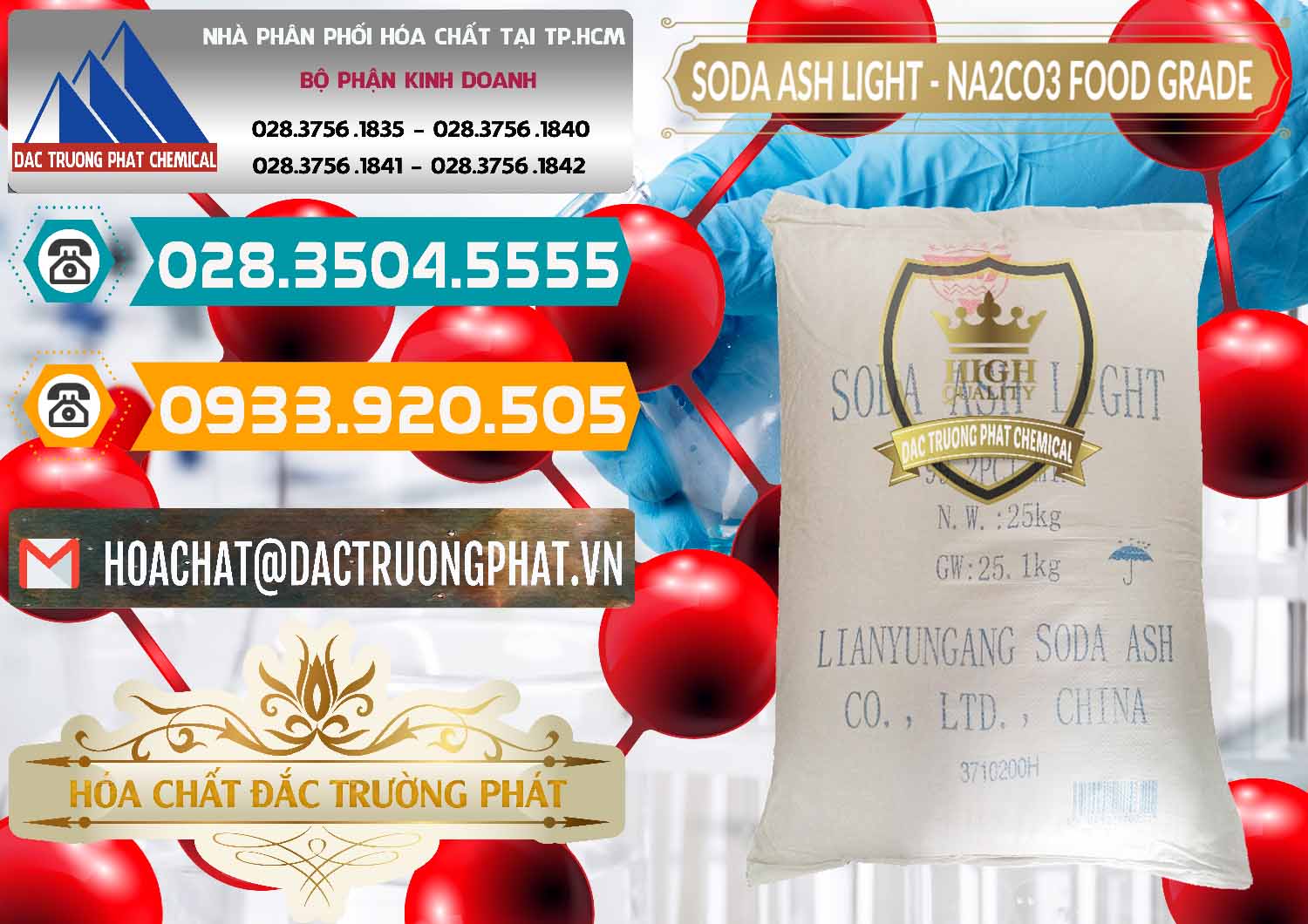 Soda Ash Light – NA2CO3 Food Grade Trung Quốc China Đơn vị nhập khẩu _ bán Soda Ash Light – NA2CO3 Food Grade Trung Quốc China - 0127 - Cty chuyên cung cấp - nhập khẩu hóa chất tại TP.HCM - congtyhoachat.vn