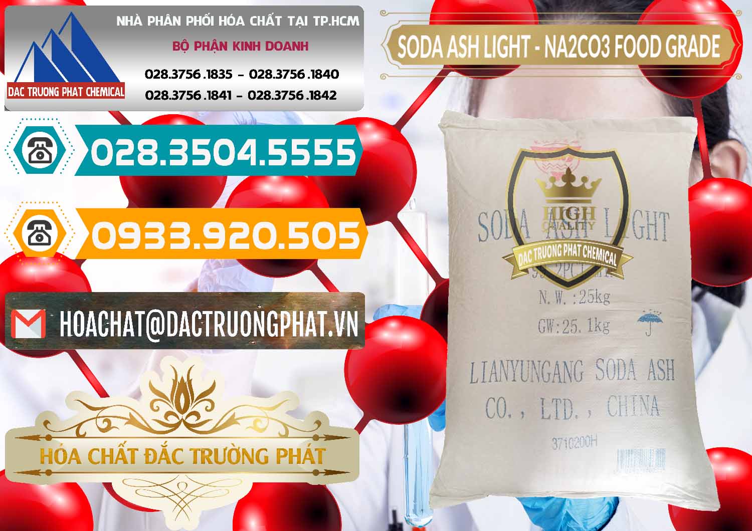 Công ty chuyên kinh doanh Œ bán Muối Sodium Cacbonat × Sodium Carbonate 99.2% Food Grade tại Cần Thơ Nhà cung ứng và bán Soda Ash Light – NA2CO3 Food Grade Trung Quốc China - 0127 - Nơi cung ứng - phân phối hóa chất tại TP.HCM - congtyhoachat.vn