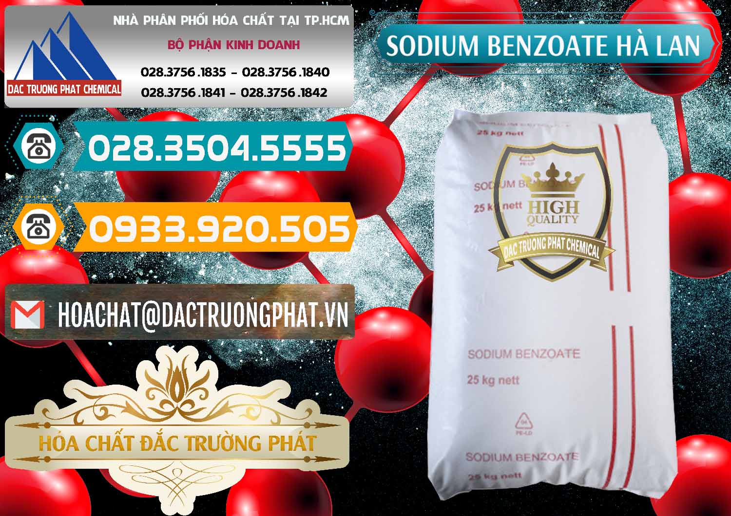 Công ty bán & cung cấp Sodium Benzoate - Mốc Bột Chữ Cam Hà Lan Netherlands - 0360 - Công ty nhập khẩu _ phân phối hóa chất tại TP.HCM - congtyhoachat.vn