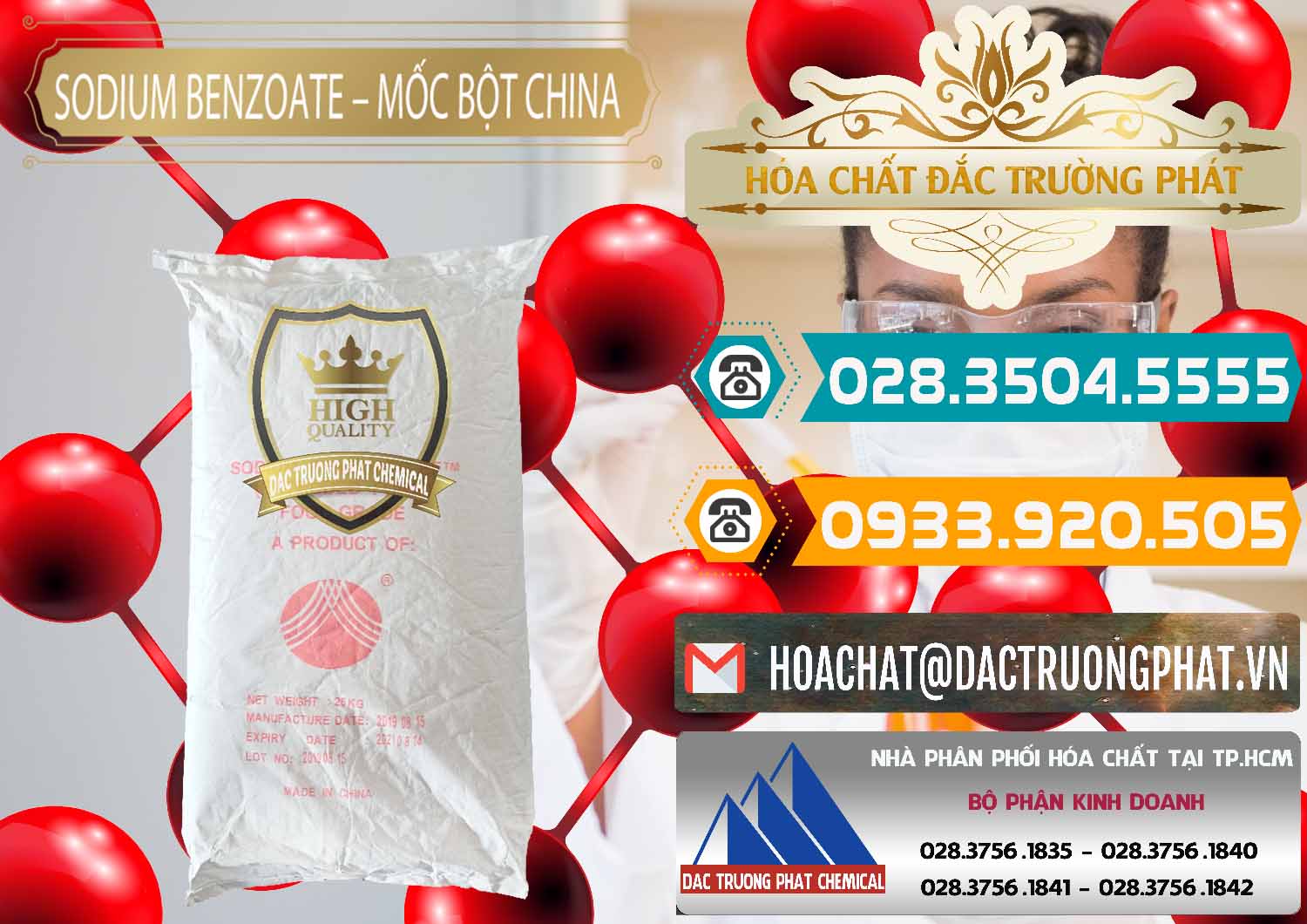 Cty chuyên bán và cung ứng Sodium Benzoate - Mốc Bột Chữ Cam Food Grade Trung Quốc China - 0135 - Nhà cung cấp và nhập khẩu hóa chất tại TP.HCM - congtyhoachat.vn