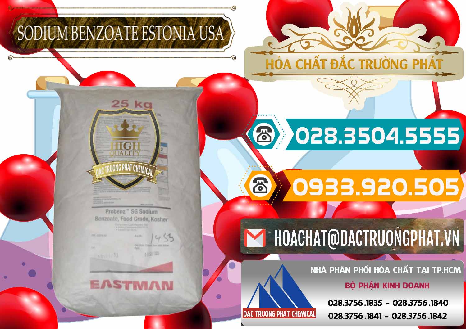 Công ty kinh doanh và bán Sodium Benzoate - Mốc Bột Estonia Mỹ USA - 0468 - Đơn vị phân phối ( cung cấp ) hóa chất tại TP.HCM - congtyhoachat.vn