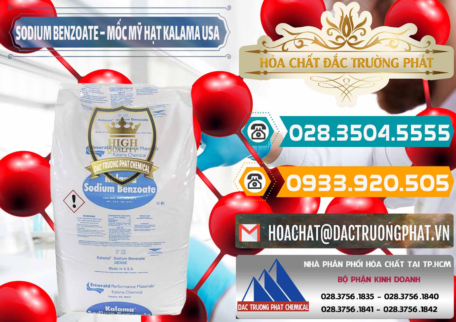 Sodium Benzoate - Mốc Hạt Kalama Food Grade Mỹ Usa Bán ( cung cấp ) Sodium Benzoate - Mốc Hạt Kalama Food Grade Mỹ Usa - 0137 - Phân phối và cung cấp hóa chất tại TP.HCM - congtyhoachat.vn