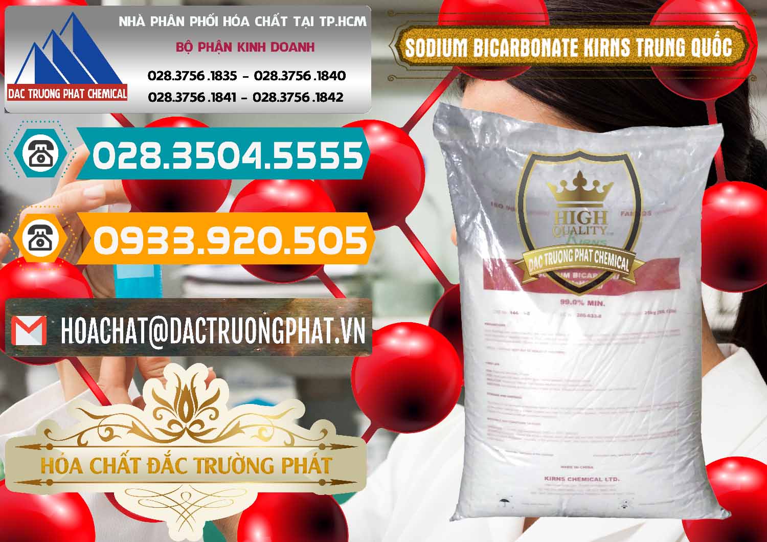 Nơi chuyên nhập khẩu - bán Sodium Bicarbonate – Bicar NaHCO3 Food Grade Kirns Trung Quốc - 0217 - Phân phối & bán hóa chất tại TP.HCM - congtyhoachat.vn