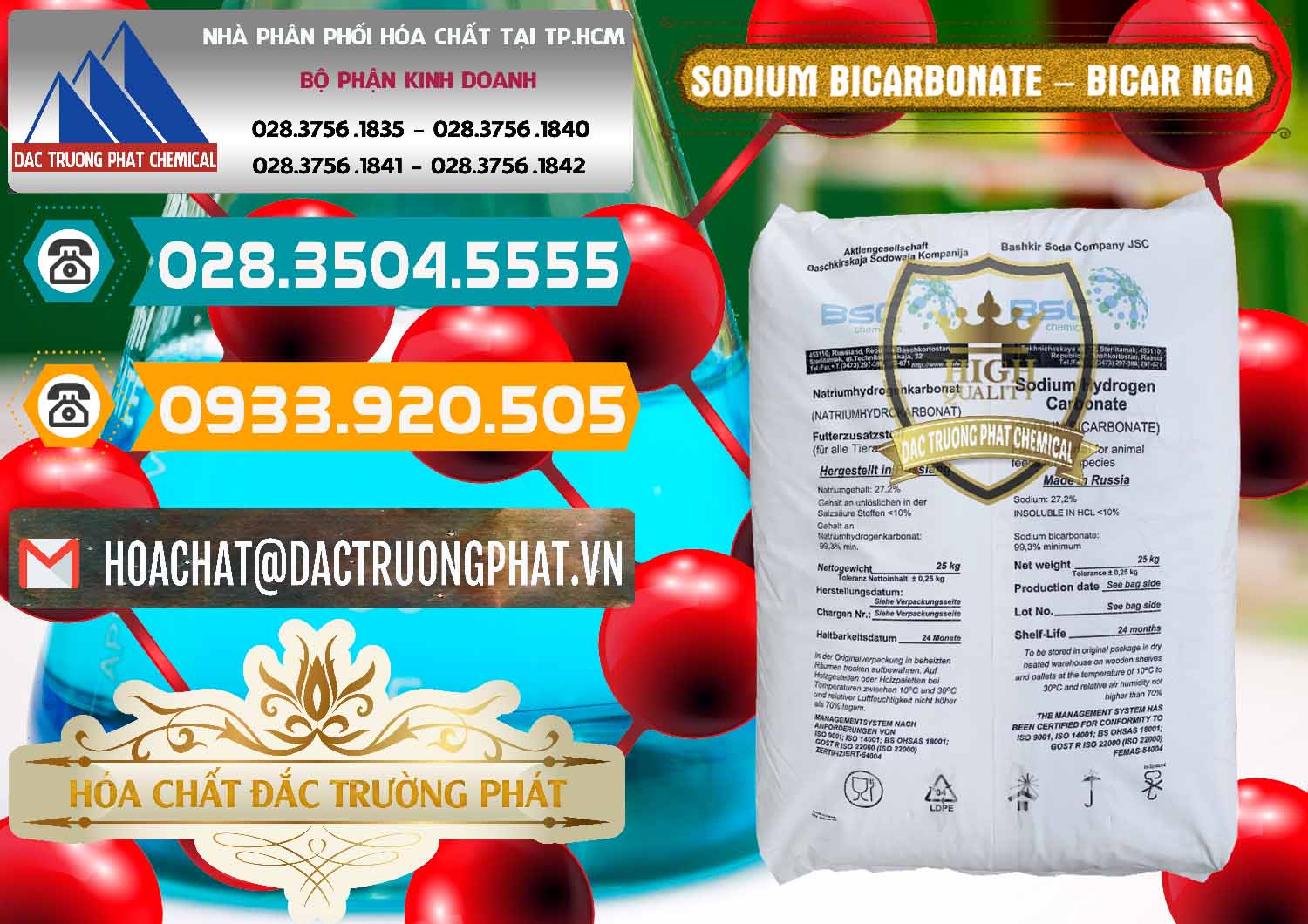 Công ty bán - cung cấp Sodium Bicarbonate – Bicar NaHCO3 Nga Russia - 0425 - Cty chuyên cung cấp ( nhập khẩu ) hóa chất tại TP.HCM - congtyhoachat.vn