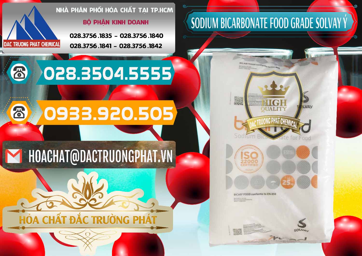 Cty chuyên phân phối _ bán Sodium Bicarbonate – Bicar NaHCO3 Food Grade Solvay Ý Italy - 0220 - Chuyên kinh doanh ( phân phối ) hóa chất tại TP.HCM - congtyhoachat.vn