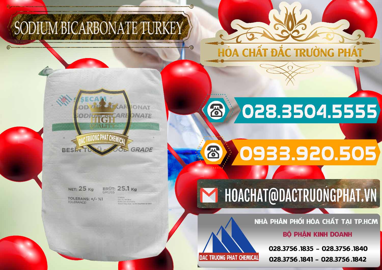 Nhà phân phối & bán Sodium Bicarbonate – Bicar NaHCO3 Food Grade Thổ Nhĩ Kỳ Turkey - 0219 - Nơi cung cấp & phân phối hóa chất tại TP.HCM - congtyhoachat.vn