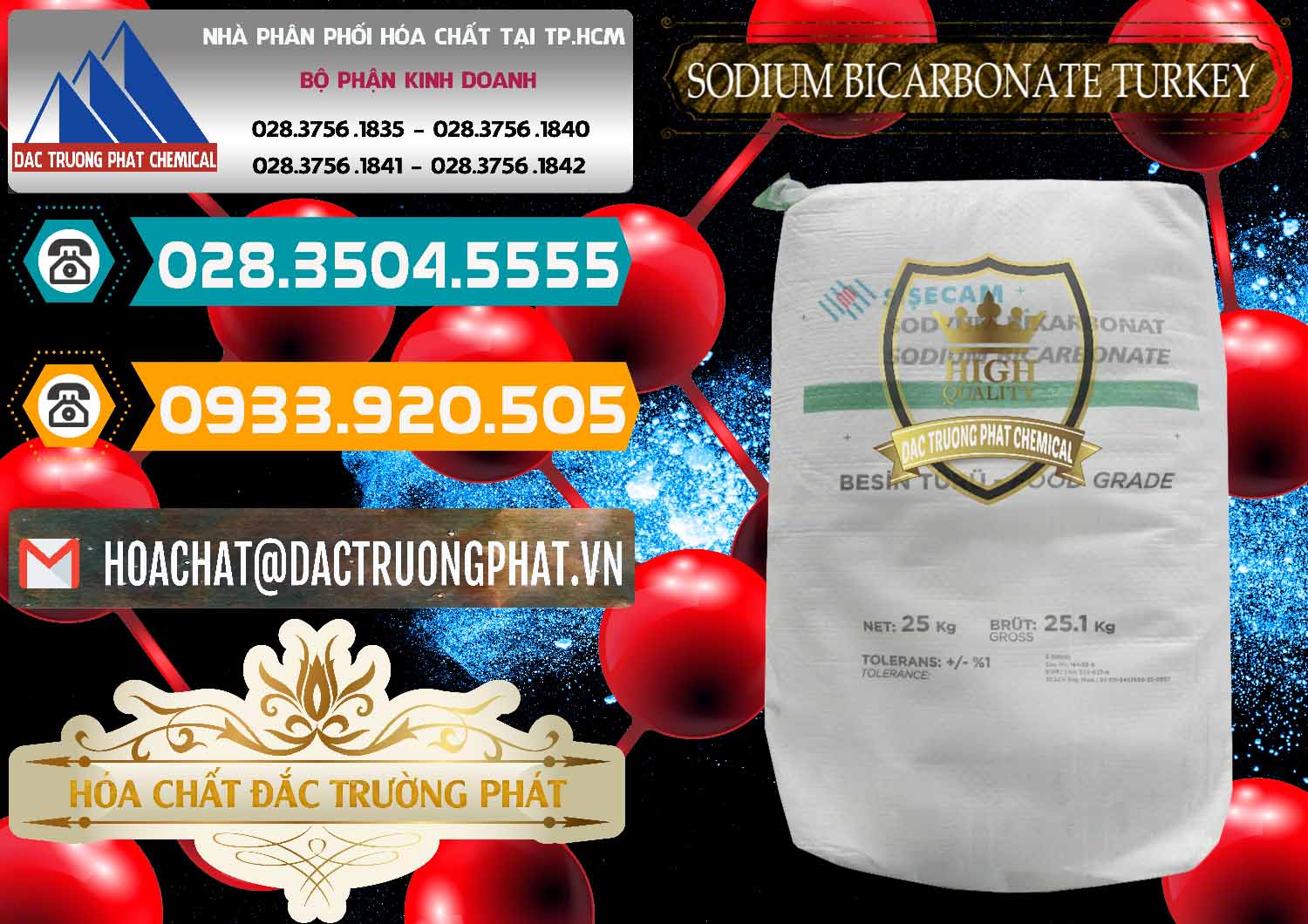Đơn vị chuyên cung cấp - bán Sodium Bicarbonate – Bicar NaHCO3 Food Grade Thổ Nhĩ Kỳ Turkey - 0219 - Cty chuyên nhập khẩu - cung cấp hóa chất tại TP.HCM - congtyhoachat.vn