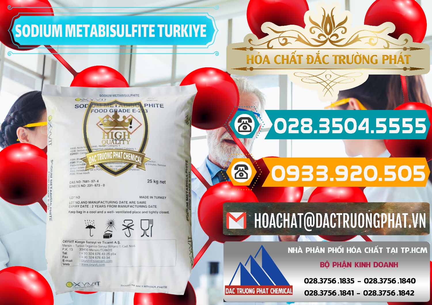 Công ty bán _ cung cấp Sodium Metabisulfite - NA2S2O5 Food Grade E-223 Thổ Nhĩ Kỳ Turkey - 0413 - Cty cung cấp và kinh doanh hóa chất tại TP.HCM - congtyhoachat.vn