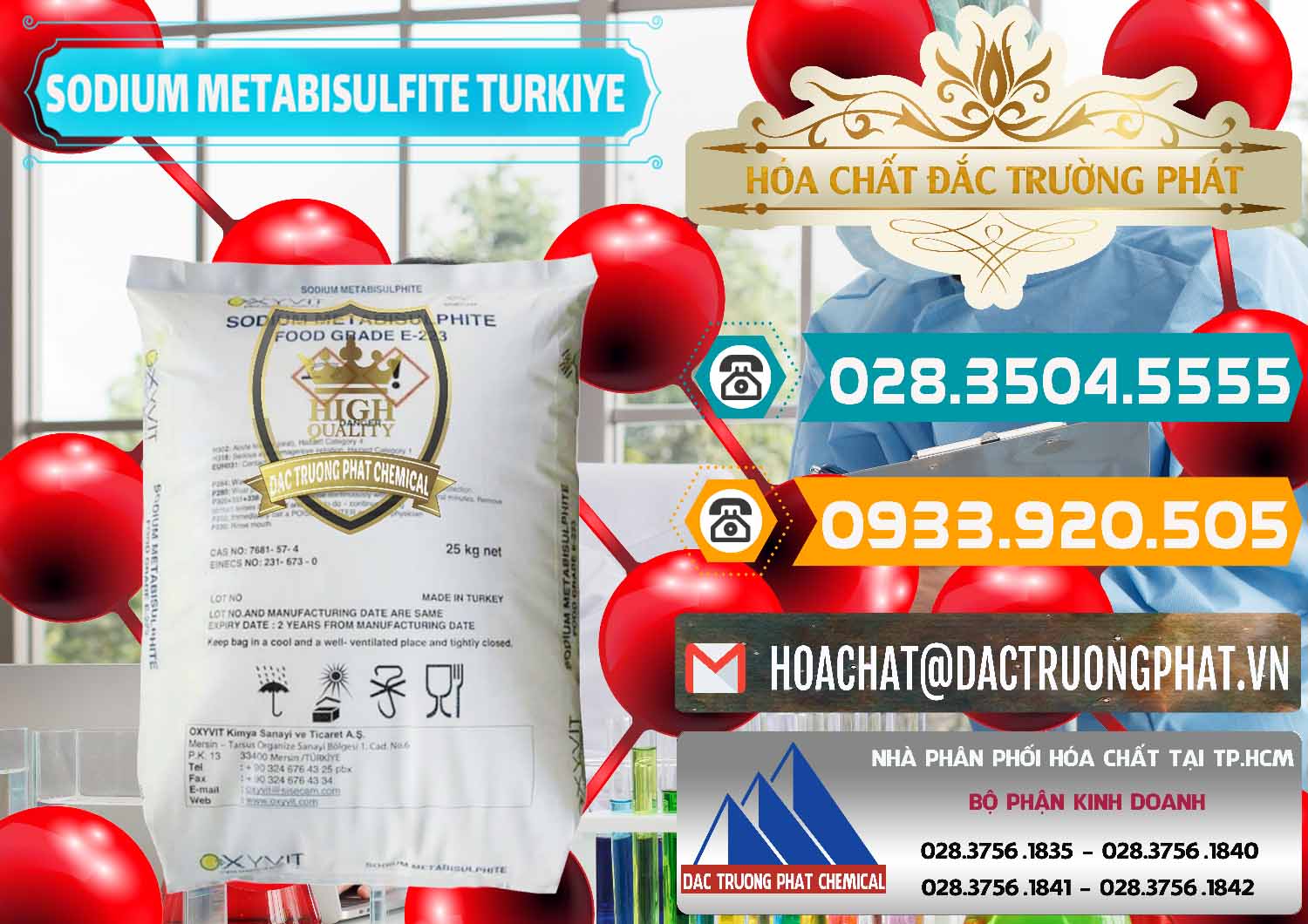 Công ty phân phối - bán Sodium Metabisulfite - NA2S2O5 Food Grade E-223 Thổ Nhĩ Kỳ Turkey - 0413 - Đơn vị cung cấp và nhập khẩu hóa chất tại TP.HCM - congtyhoachat.vn