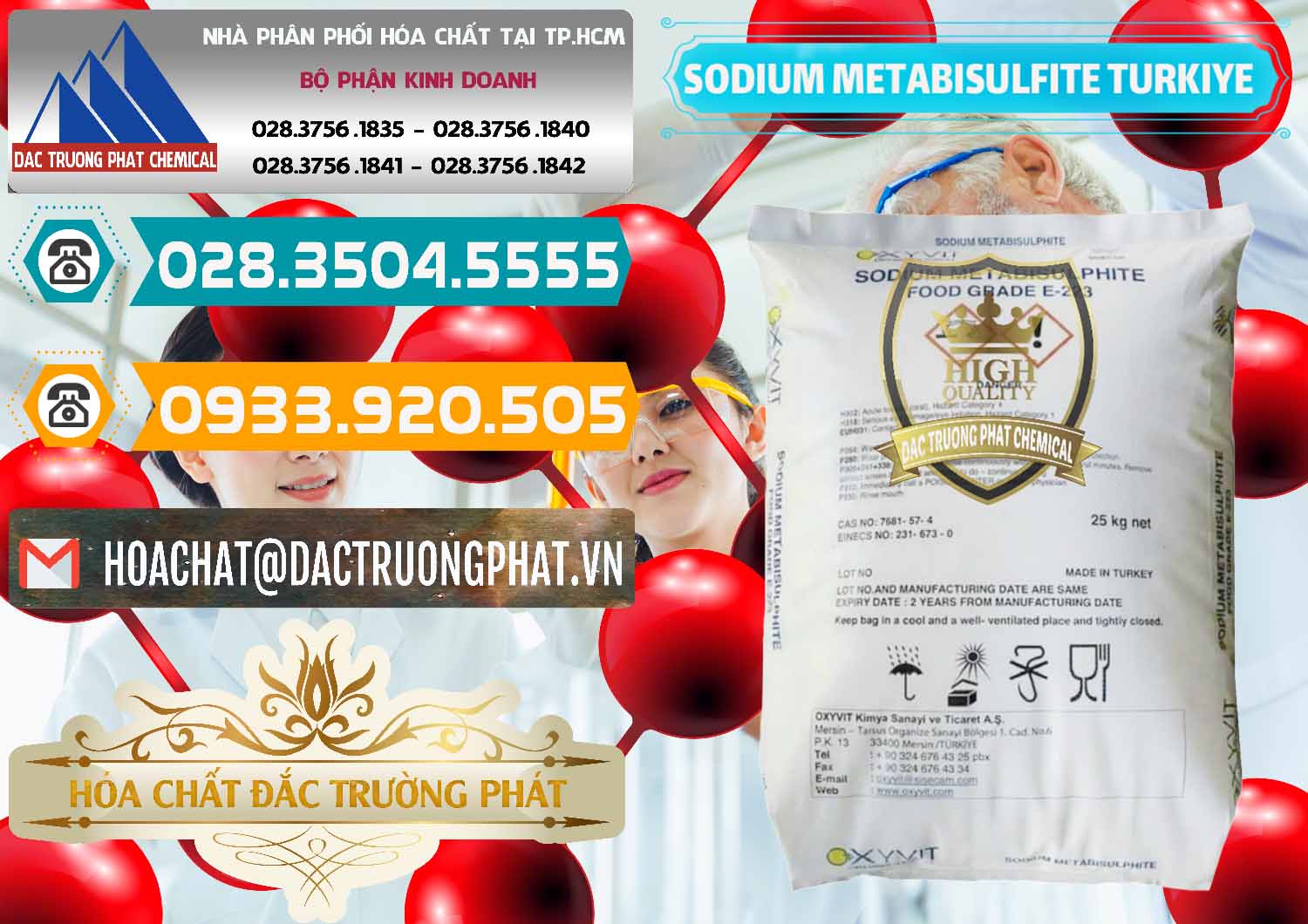 Công ty cung cấp & bán Sodium Metabisulfite - NA2S2O5 Food Grade E-223 Thổ Nhĩ Kỳ Turkey - 0413 - Đơn vị bán ( phân phối ) hóa chất tại TP.HCM - congtyhoachat.vn