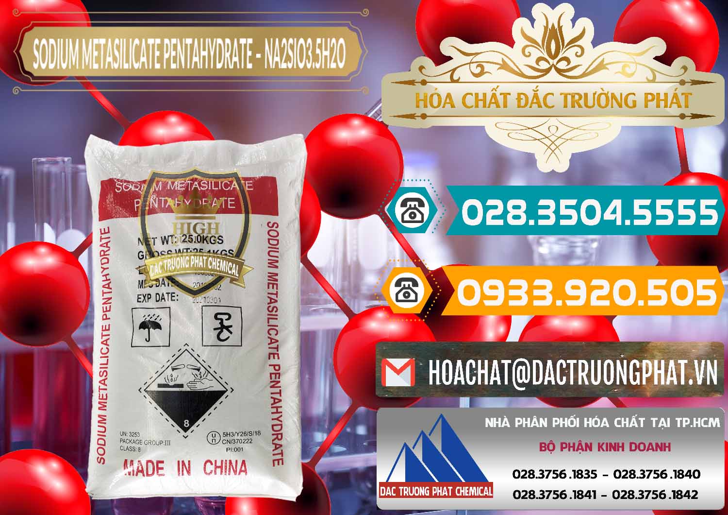 Đơn vị kinh doanh & bán Sodium Metasilicate Pentahydrate – Silicate Bột Trung Quốc China - 0147 - Cty chuyên cung cấp và bán hóa chất tại TP.HCM - congtyhoachat.vn